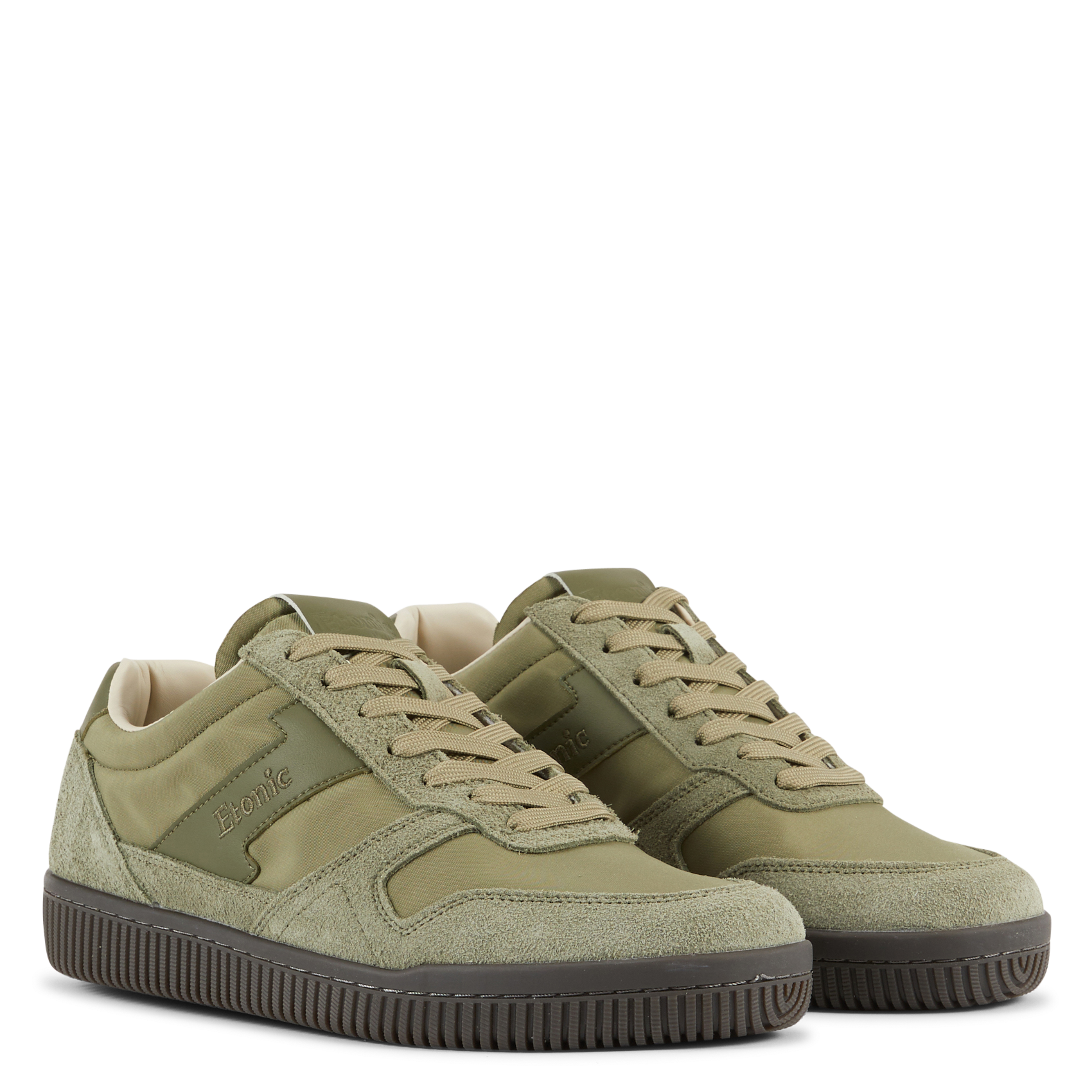 Lace-up low-top sneakers ETONIC Brown