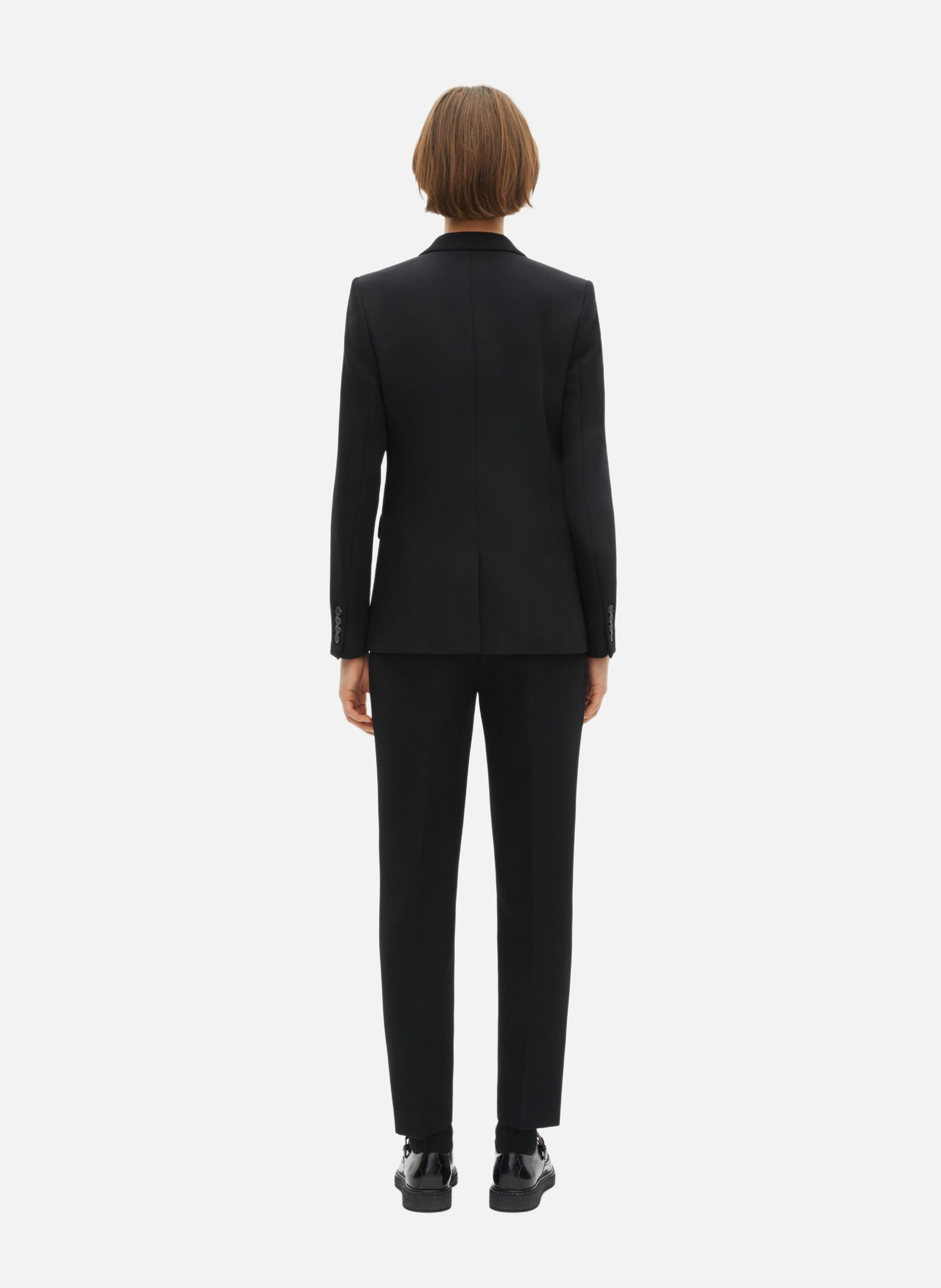 Structured crepe suit jacket THE KOOPLES Black