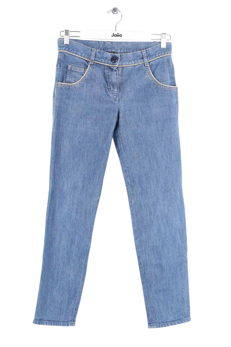 - Straight-leg jeans
- 5 pockets
- Straight cut
- Faded effect SONIA RYKIEL - Seconde Main Blue