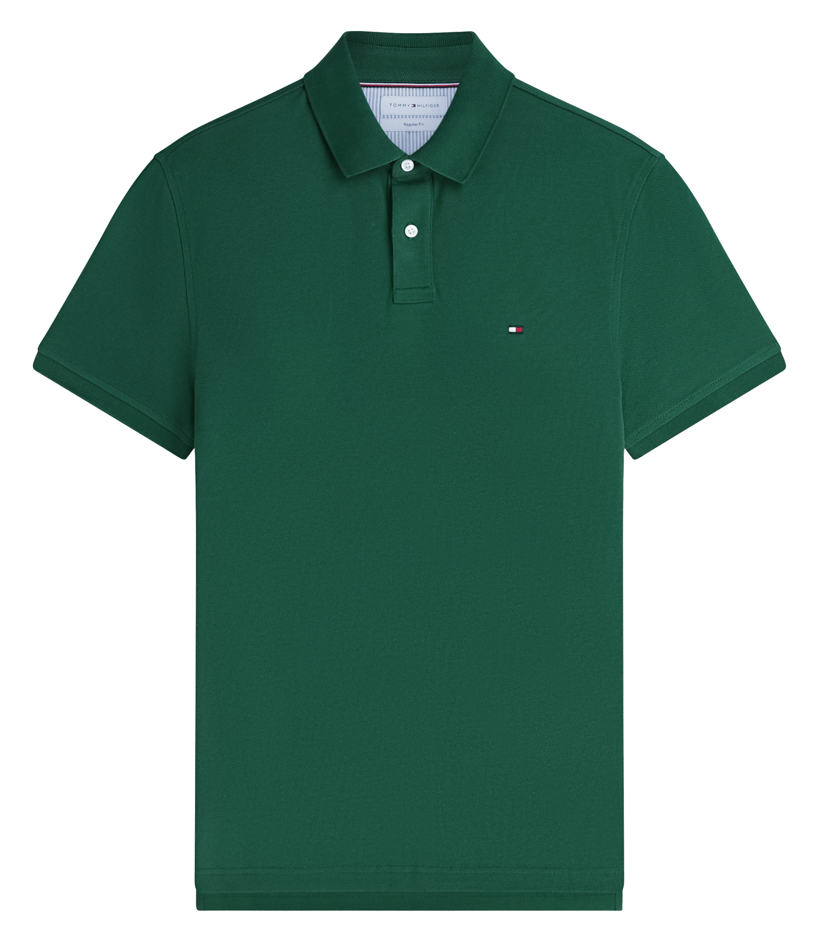 Polo regular-fit en coton biologique mélangé TOMMY HILFIGER Vert