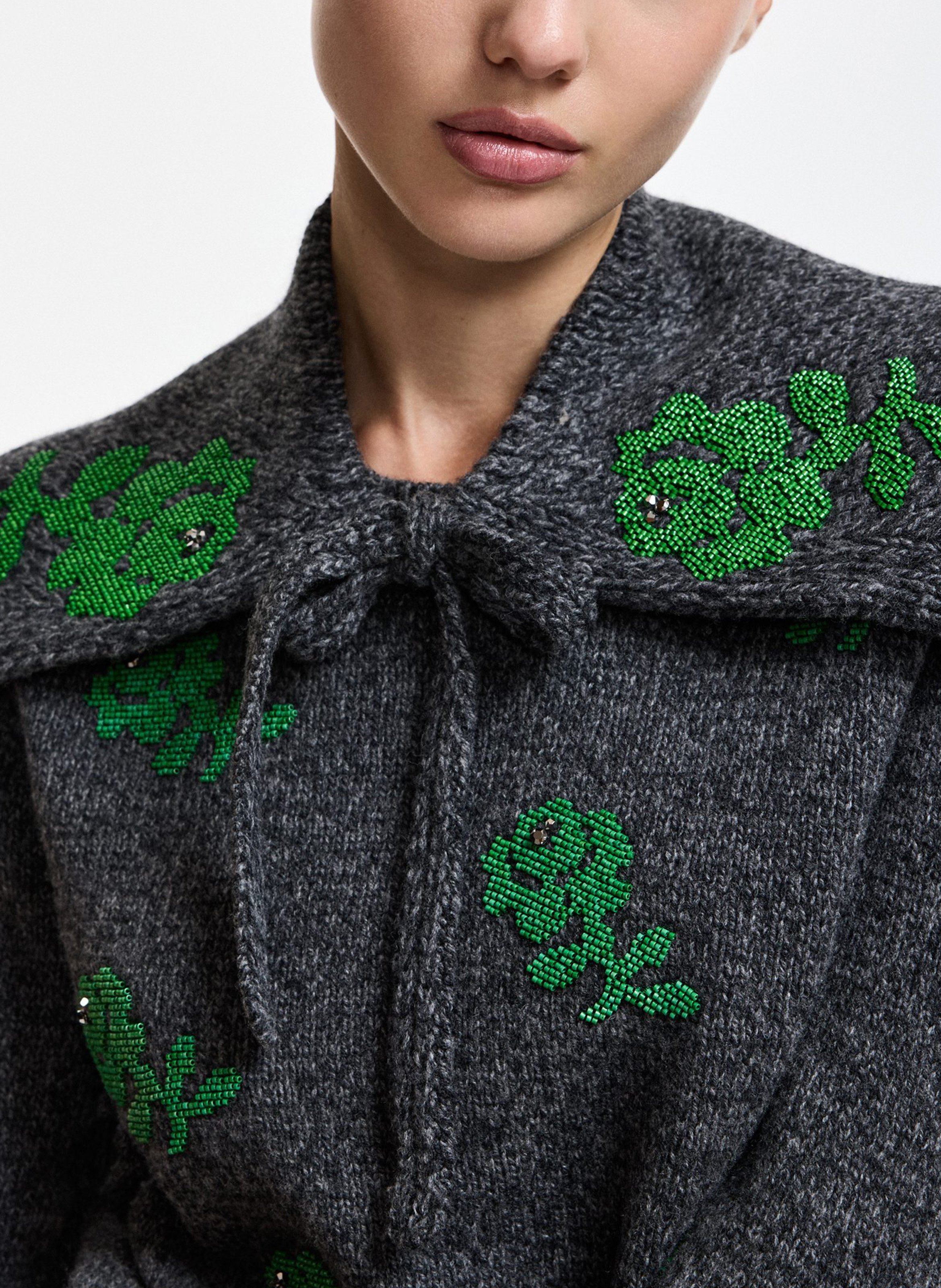 Fine wool sweater ESSENTIEL ANTWERP Grey