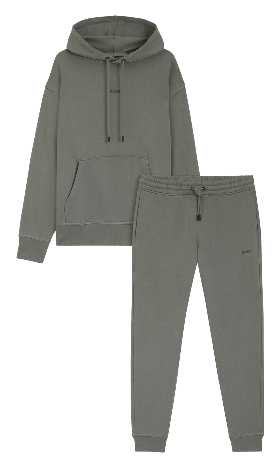 Cotton tracksuit BOSS Silver