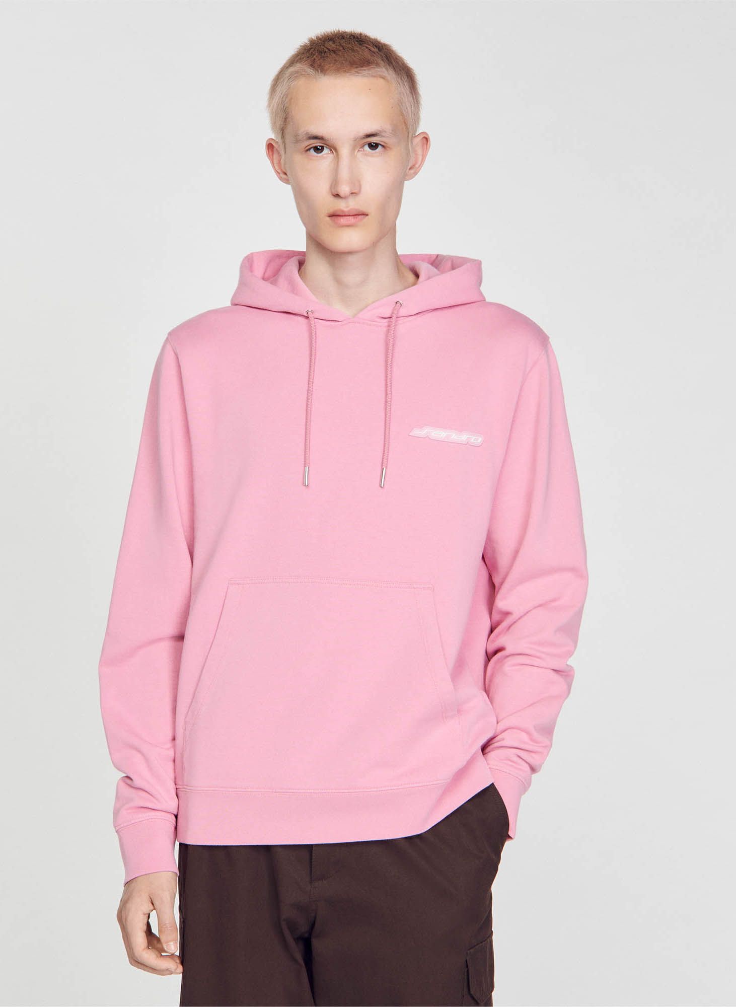 Sweat a best sale capuche sandro homme