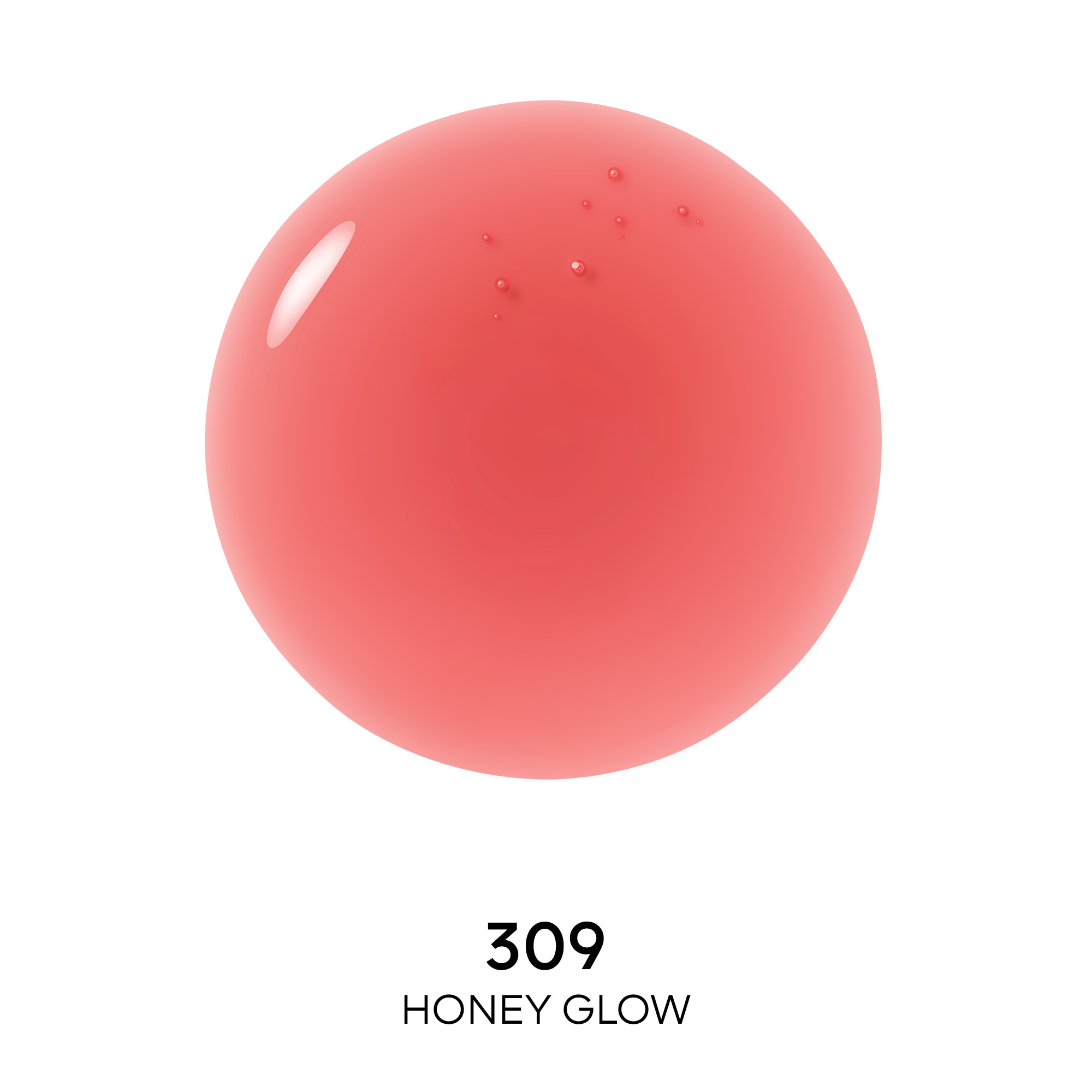 KISSKISS BEE GLOW OIL - Getinte lippenolie GUERLAIN 309 honey glow
