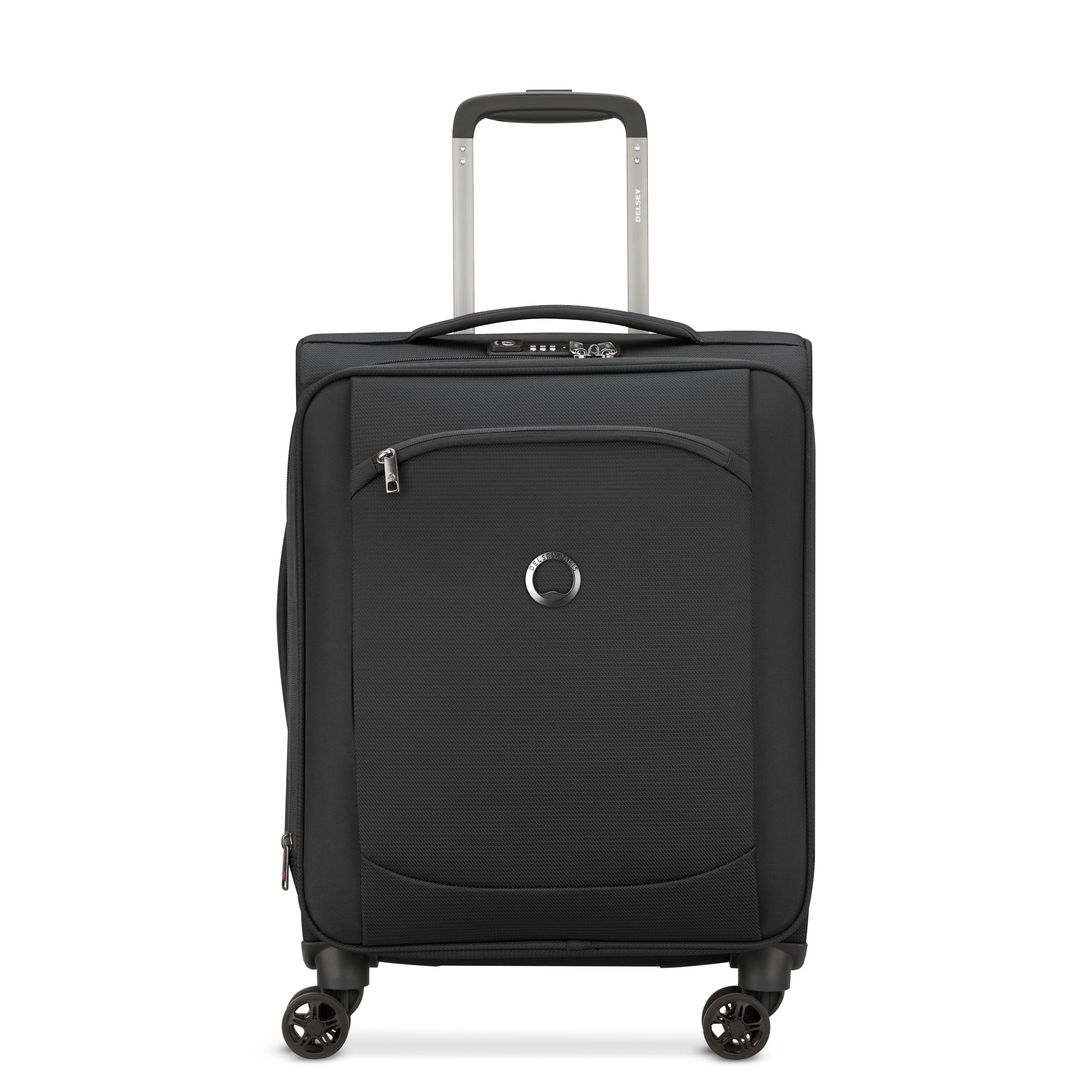 Soft cabin suitcase DELSEY PARIS Black