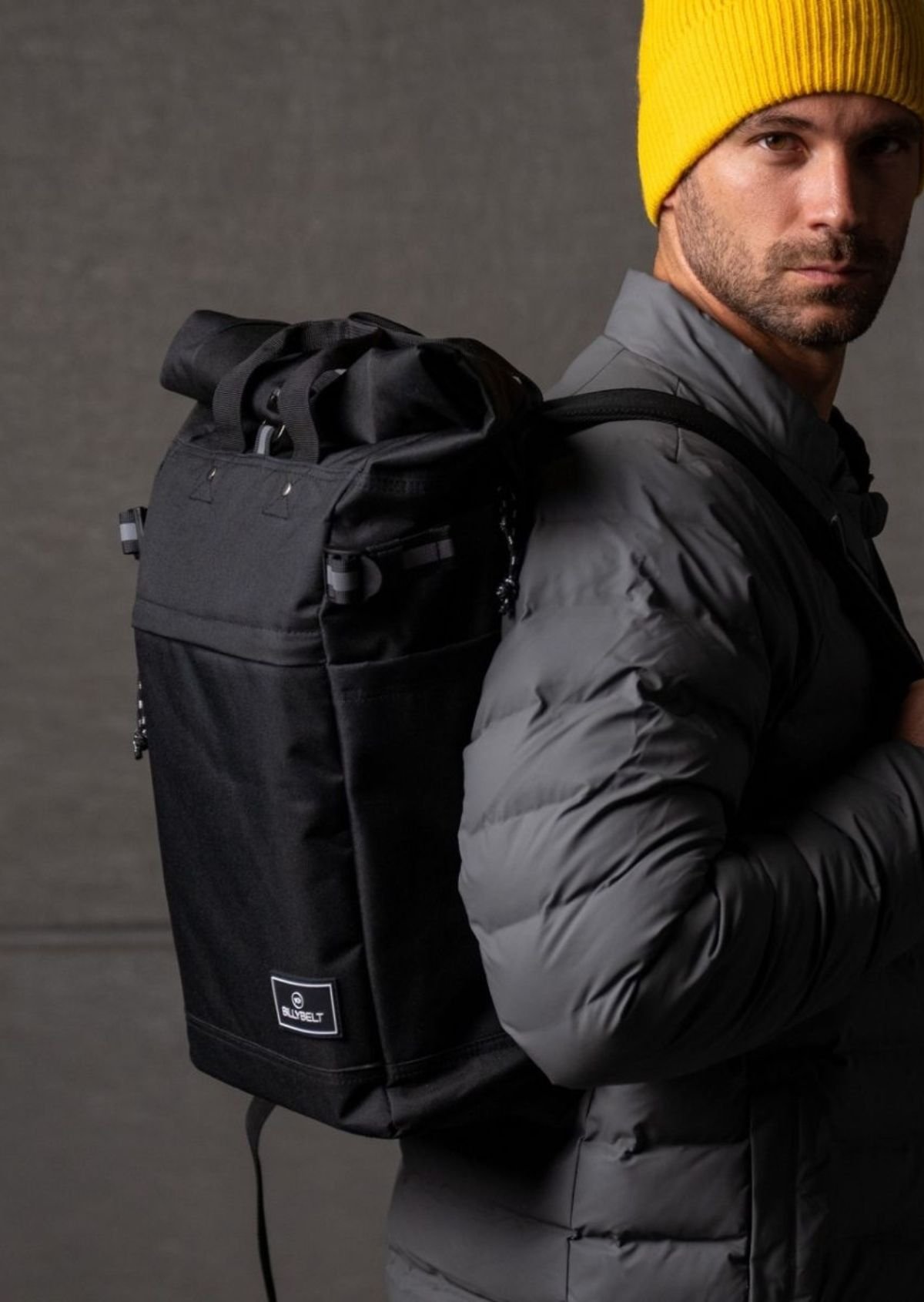 Rolltop backpack BILLYBELT Black