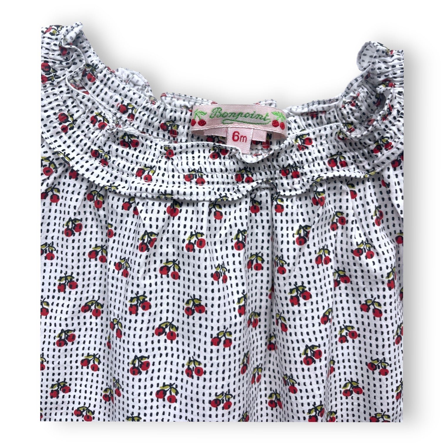 White baby dress - 6 months BONPOINT - Seconde Main White