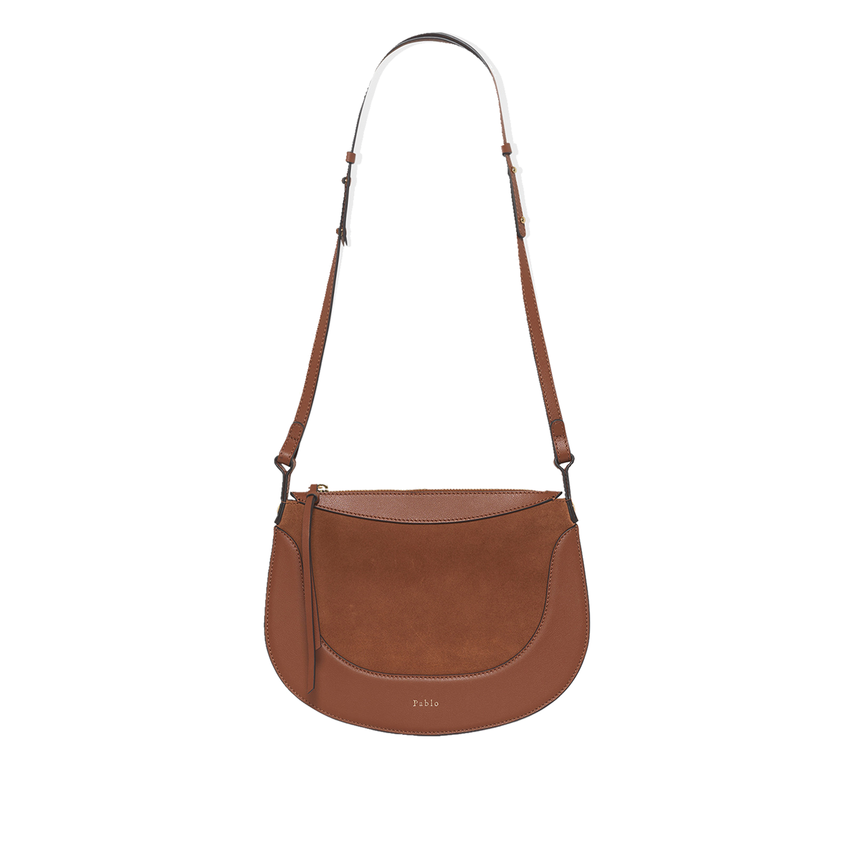 Dori leather shoulder bag PABLO Brown