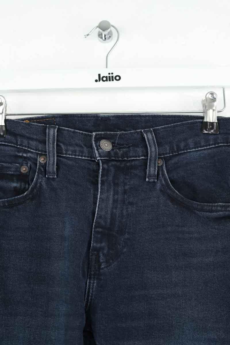 Cotton skinny jeans LEVI'S - Seconde main Blue