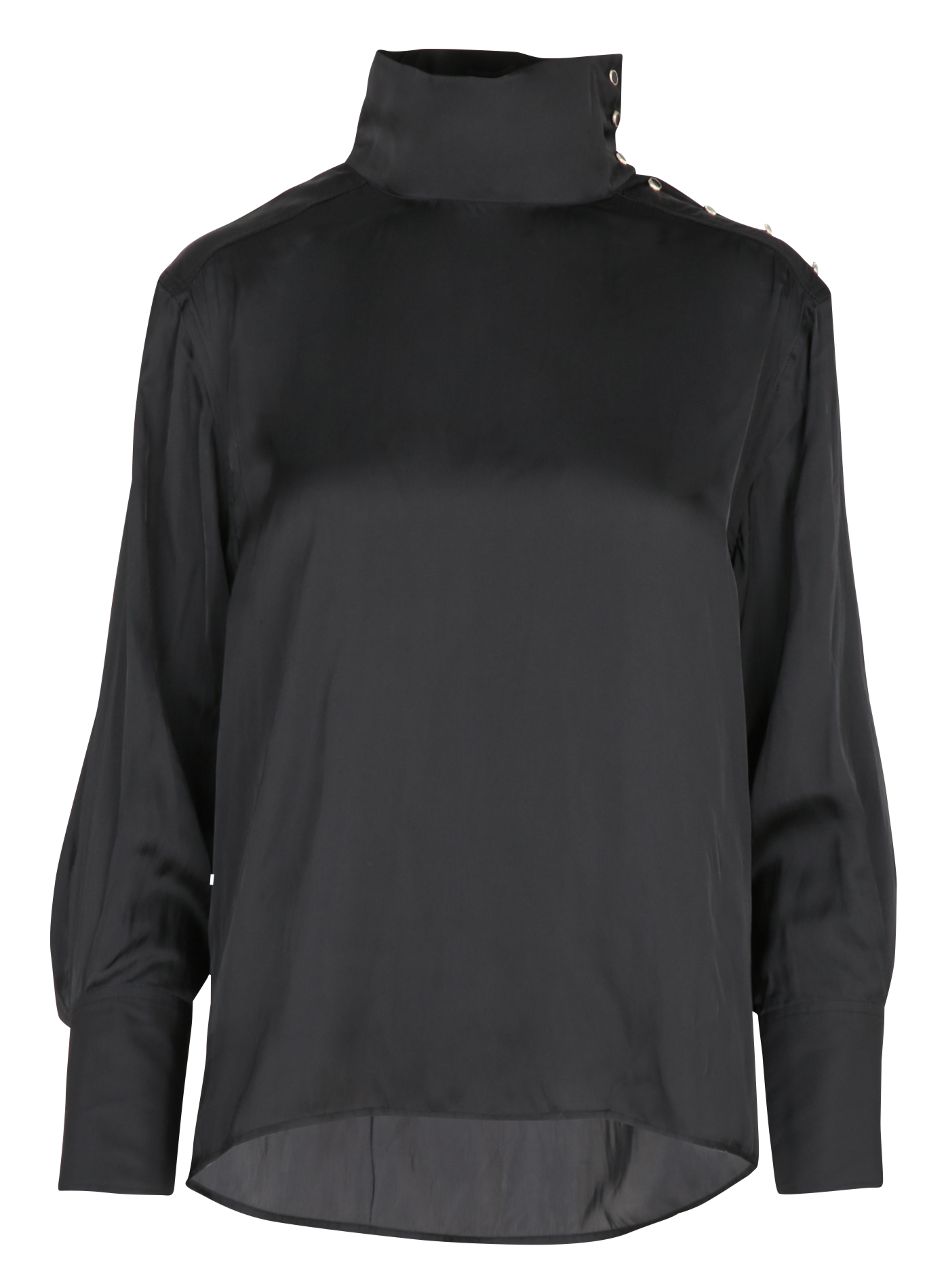 Top droit col montant ZAPA Noir