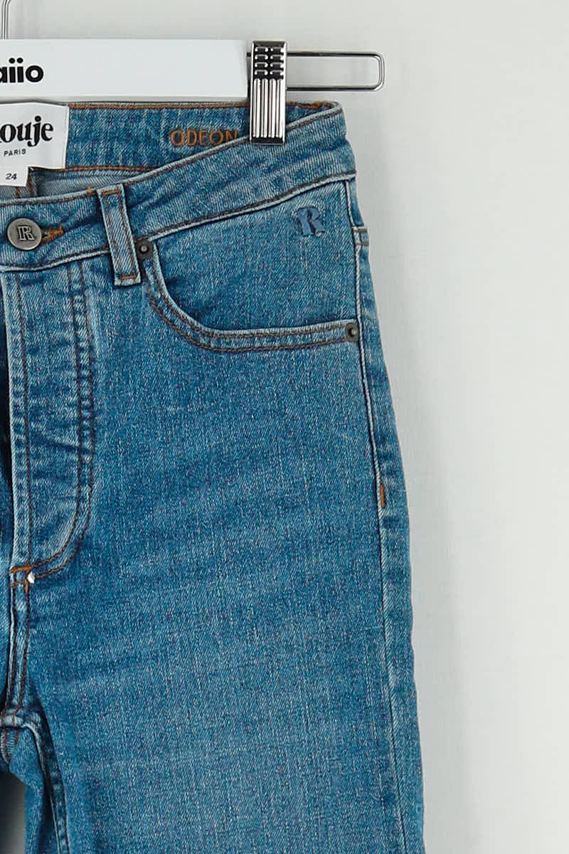 Boot-cut jeans ROUJE - Seconde Main Blue