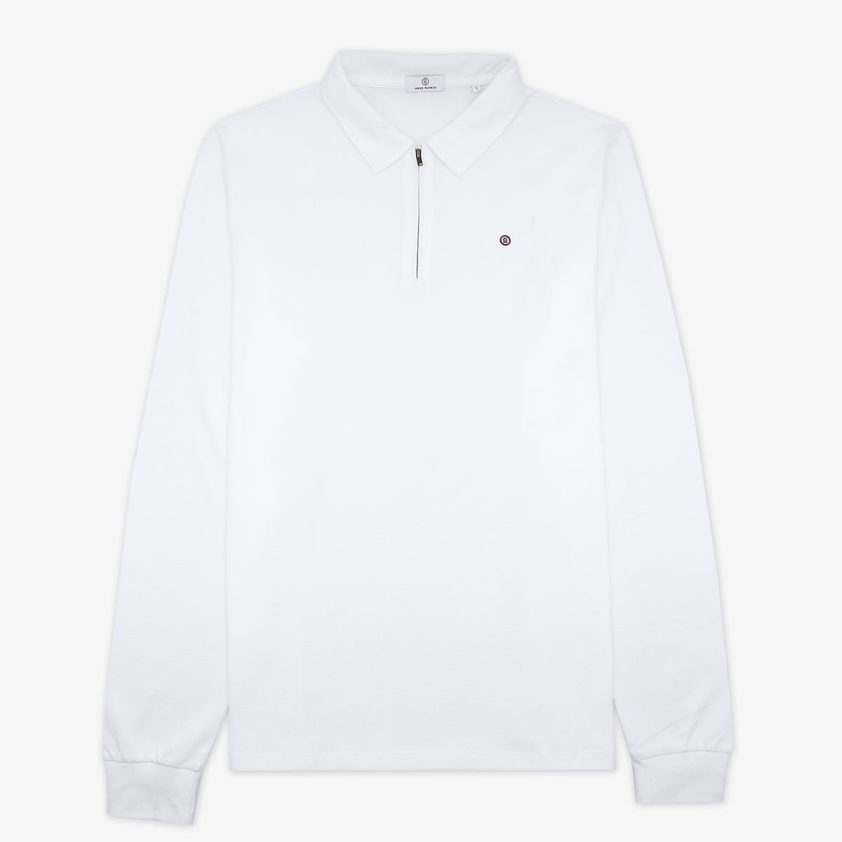 Long-sleeved rugby jersey SERGE BLANCO White