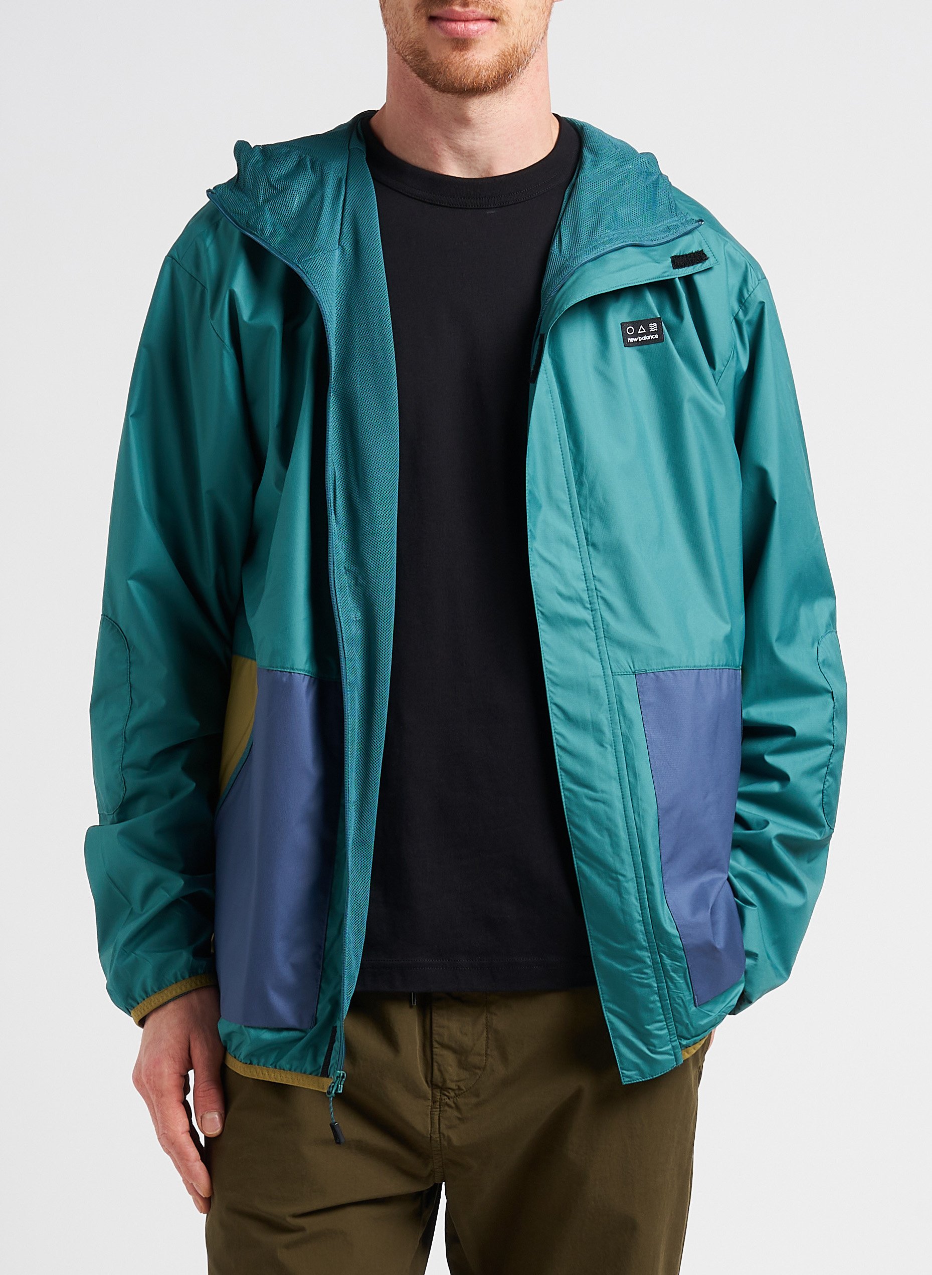 Windjack met capuchon NEW BALANCE Beige