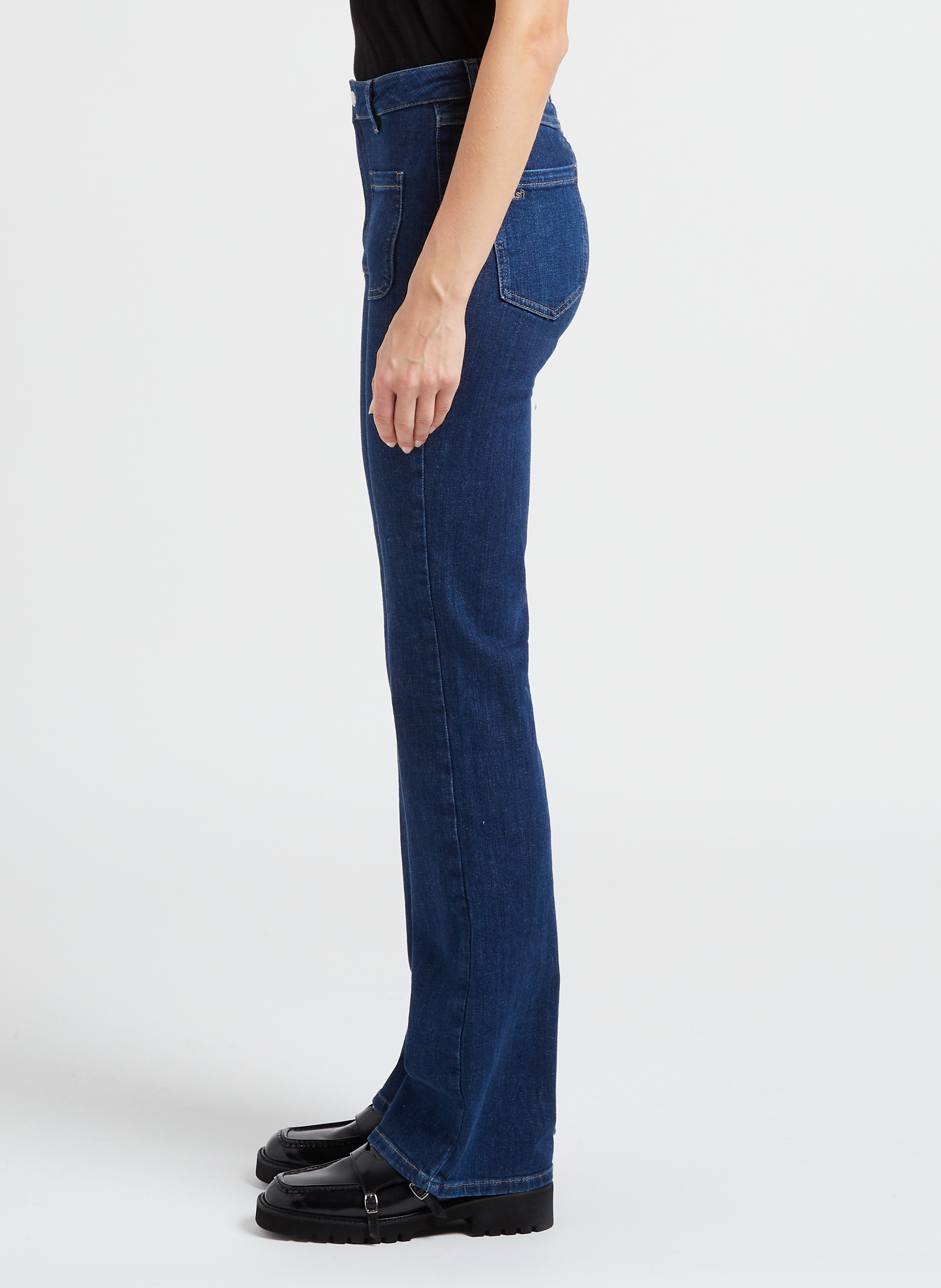 Rechte jeans | katoenblend BA&SH Blauw