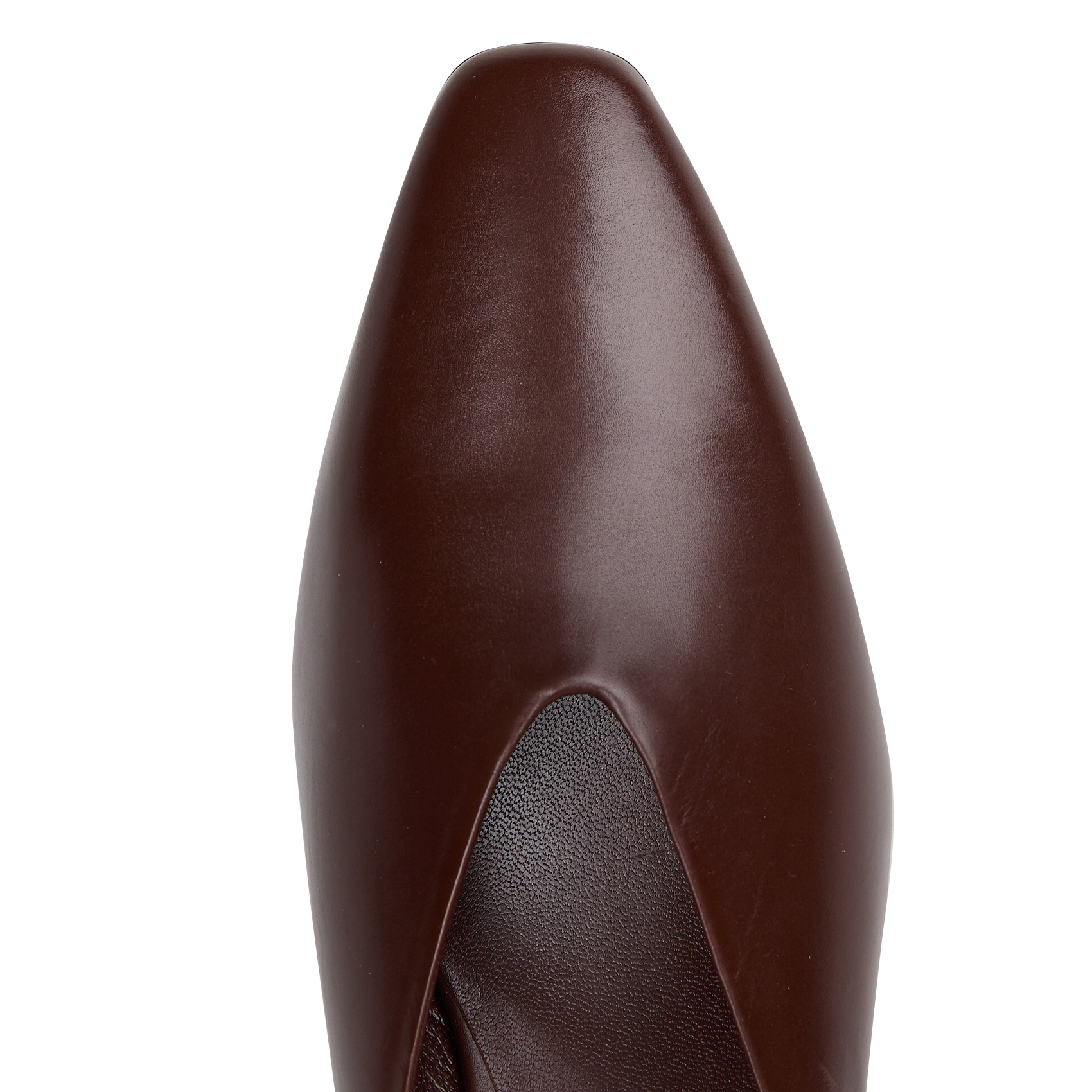 Leder-Mules mit Absatz SOEUR Braun