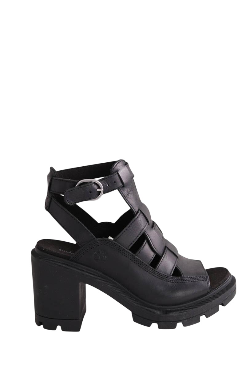 Faux leather sandals TIMBERLAND - Seconde Main Black