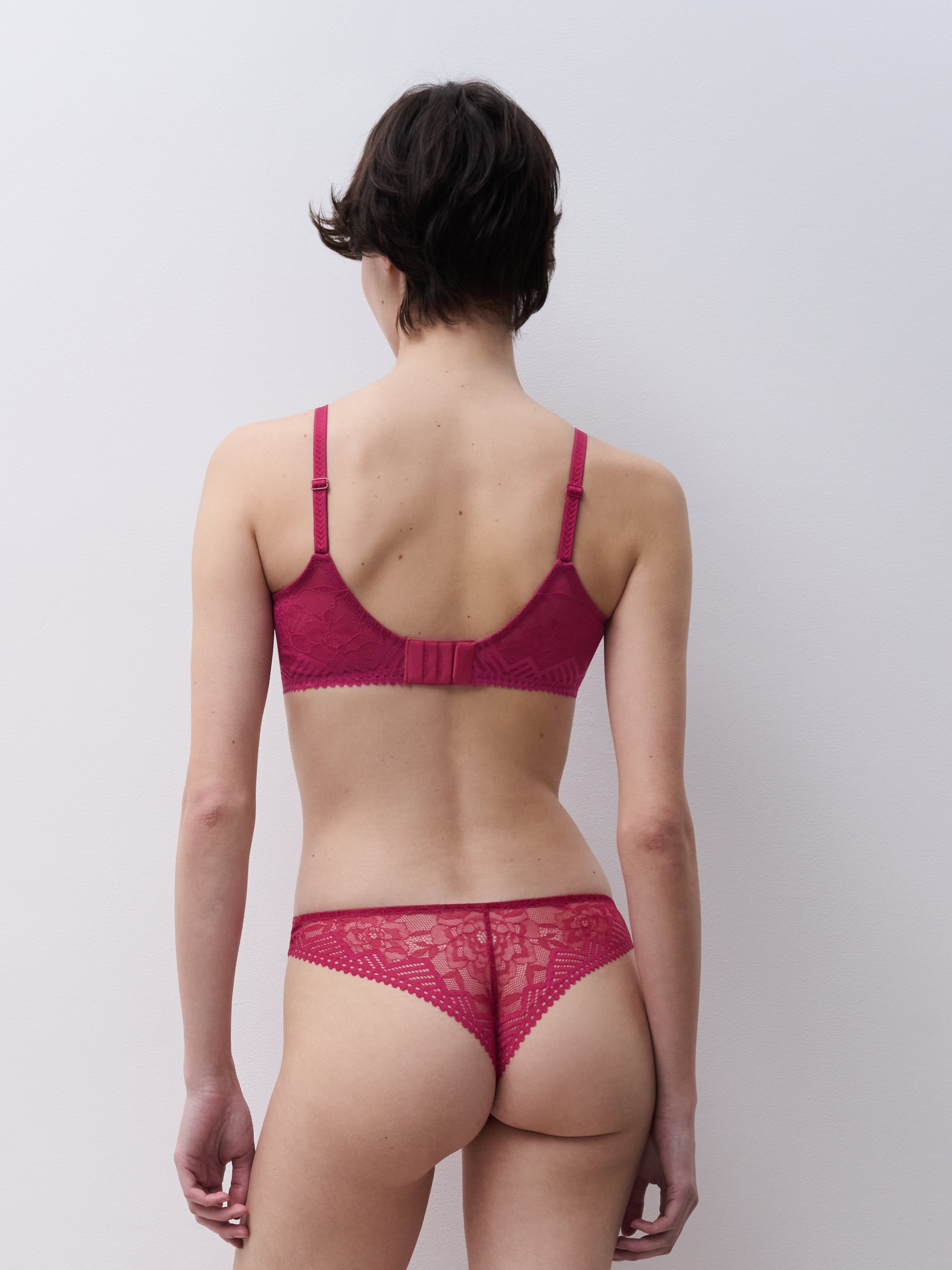 Non-wired support bra CHANTELLE Pink