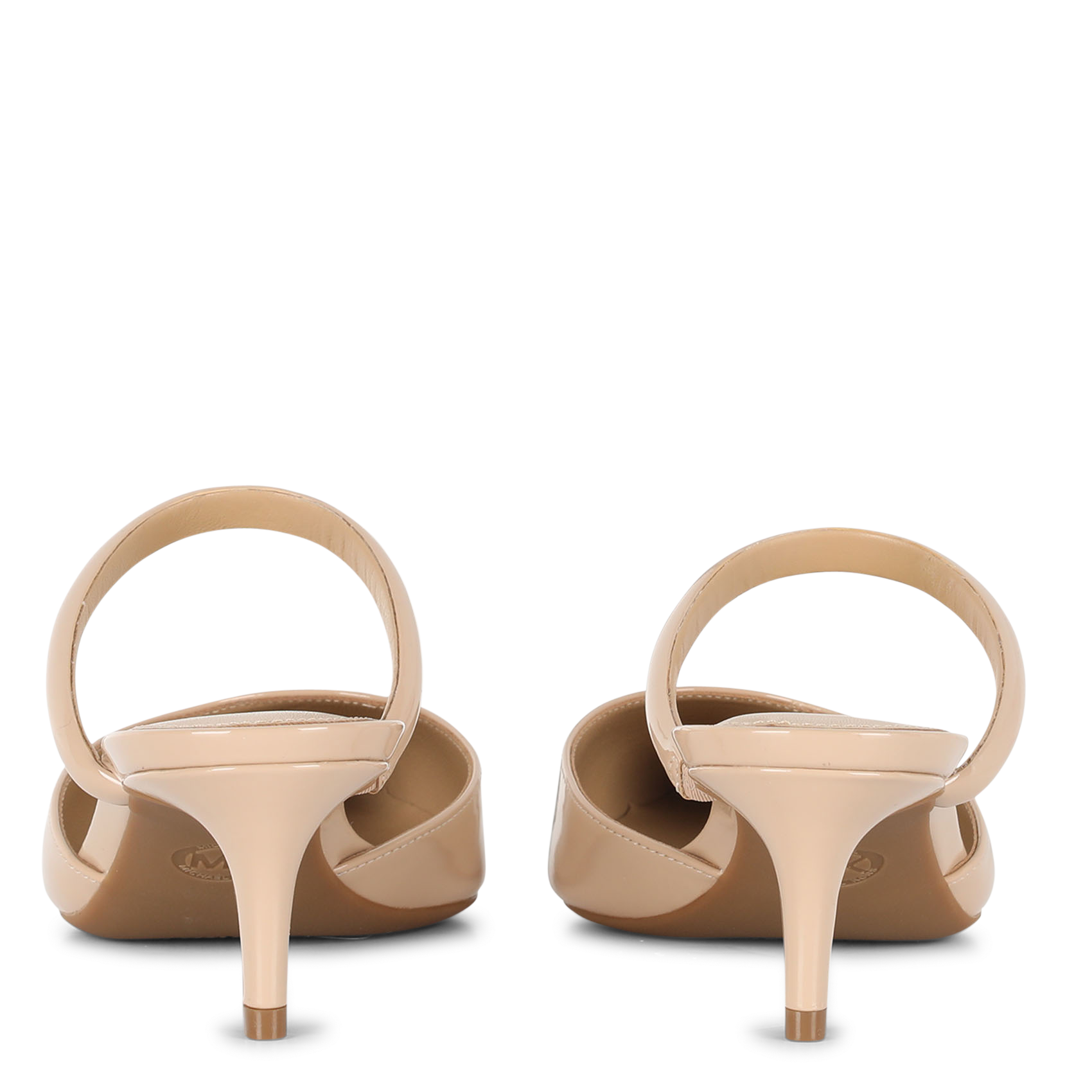 Leren sandaaltje met hak MICHAEL KORS Roze