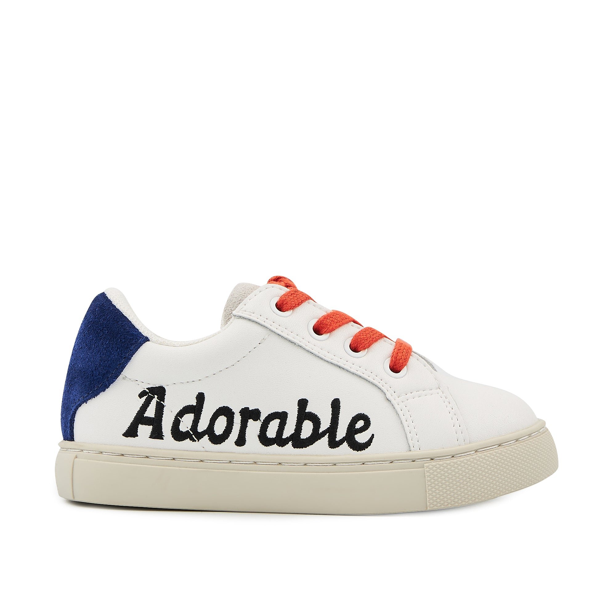 Leather sneakers BONS BAISERS PARIS White