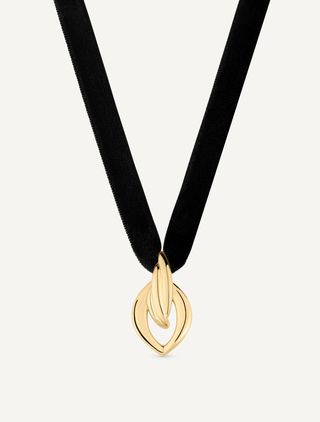 Collier palais black velvet Collier palais Noir Maison Doree - Femme ...