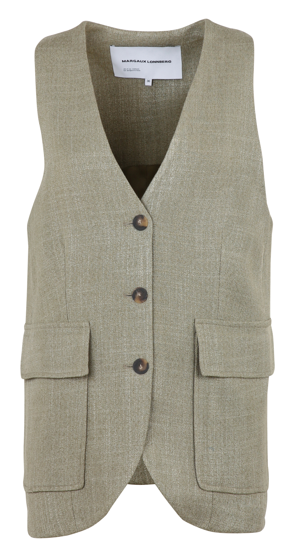 Oversized cardigan MARGAUX LONNBERG Green