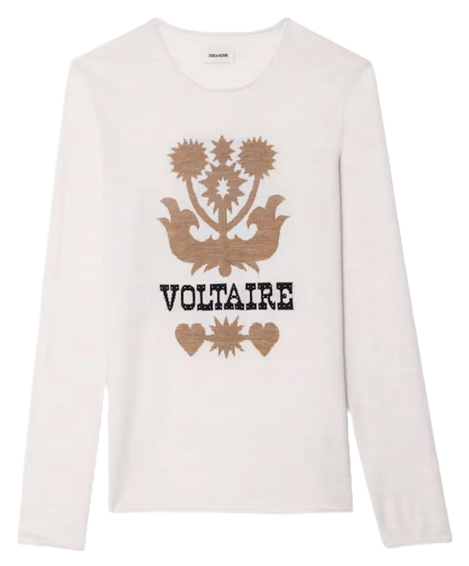 Straight-cut wool sweater ZADIG&VOLTAIRE White