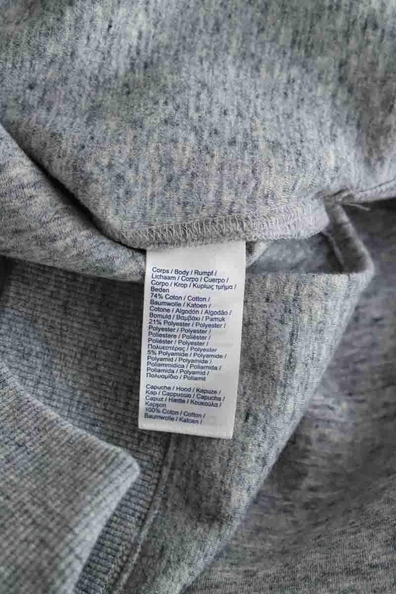 Cotton sweatshirt LACOSTE - SECONDE MAIN Grey
