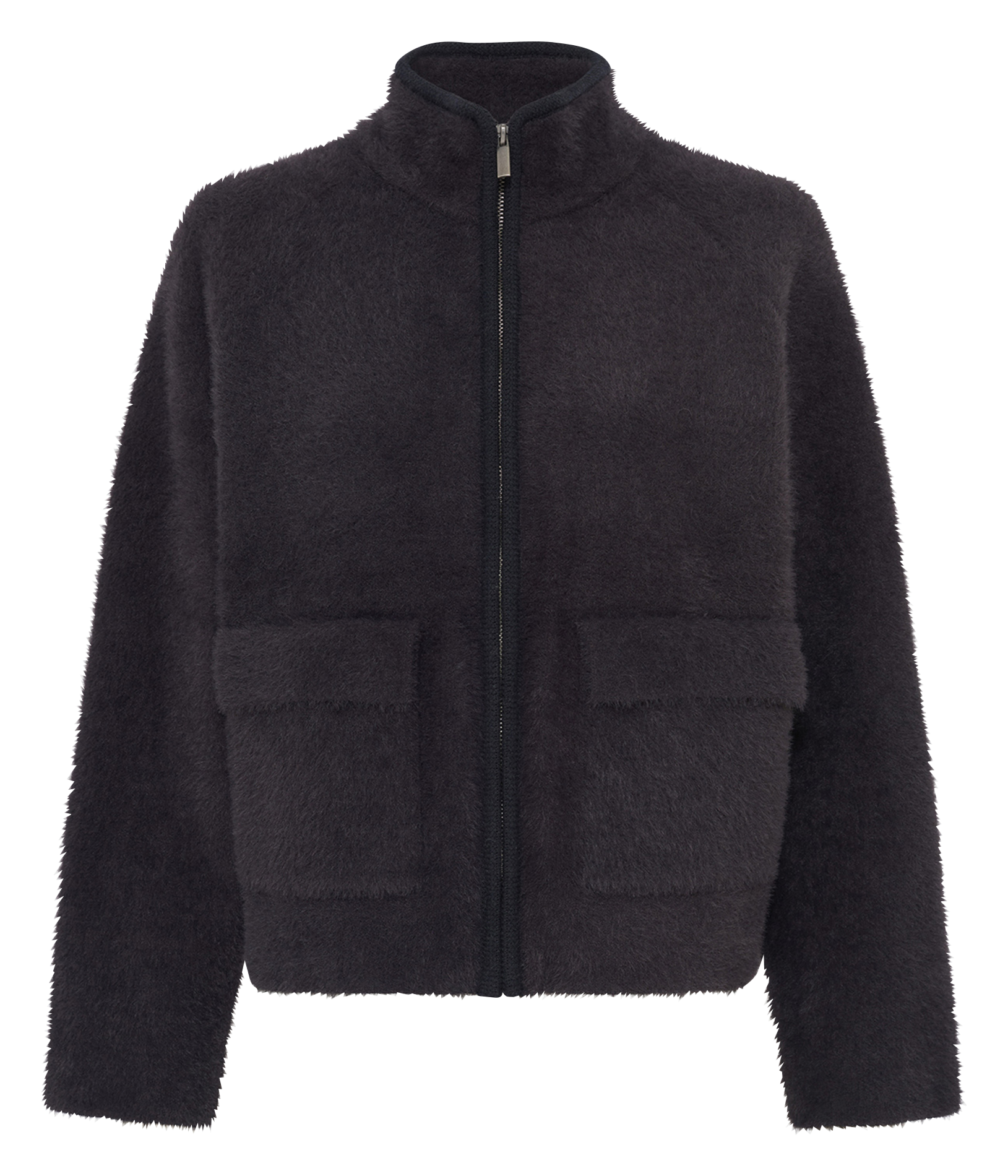 High-neck jacket GERARD DAREL Grey