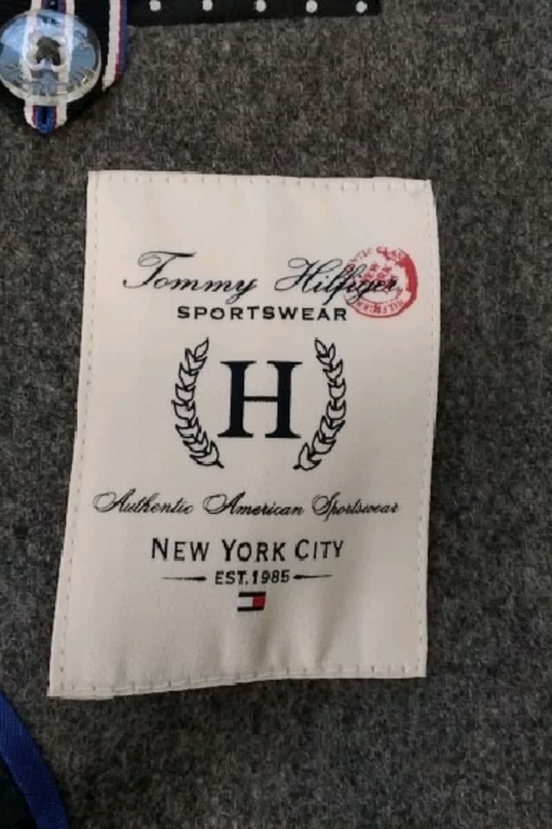 Blazer TOMMY HILFIGER - SECONDE MAIN Grey