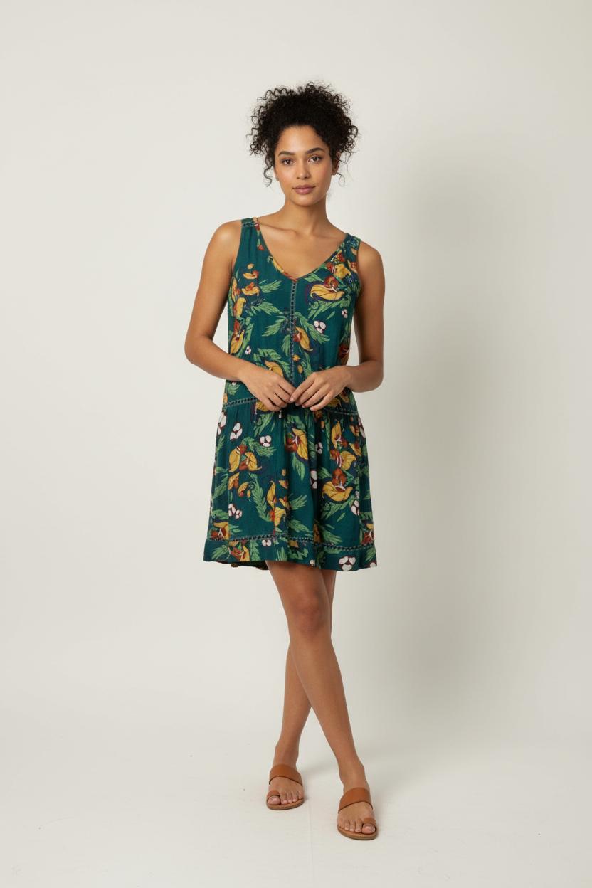 Robe courte & midi COMPTOIR DES COTONNIERS - Seconde main Multicolore