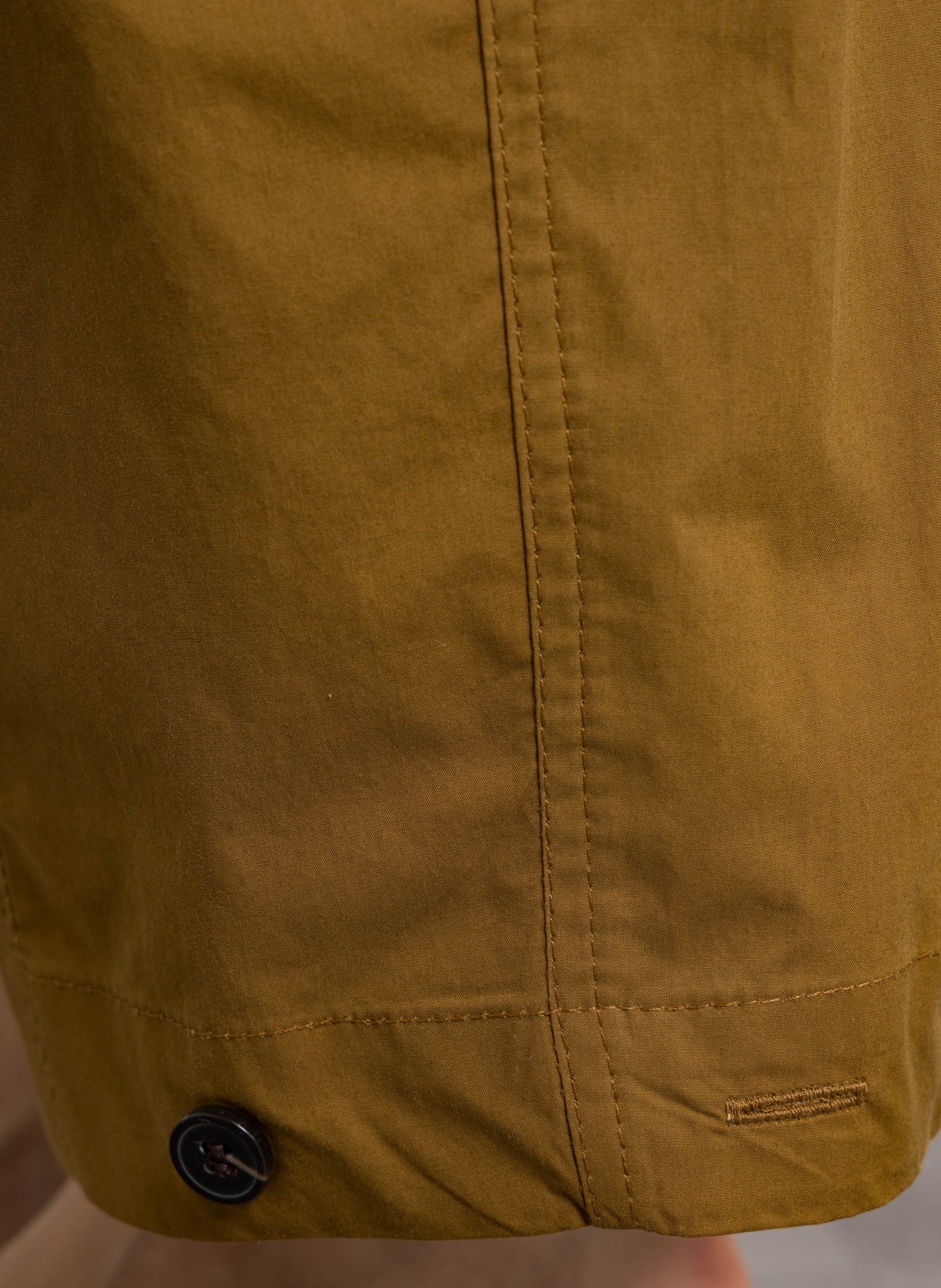 Breite High-Waist-Hose aus recycelter Baumwolle SOEUR Braun