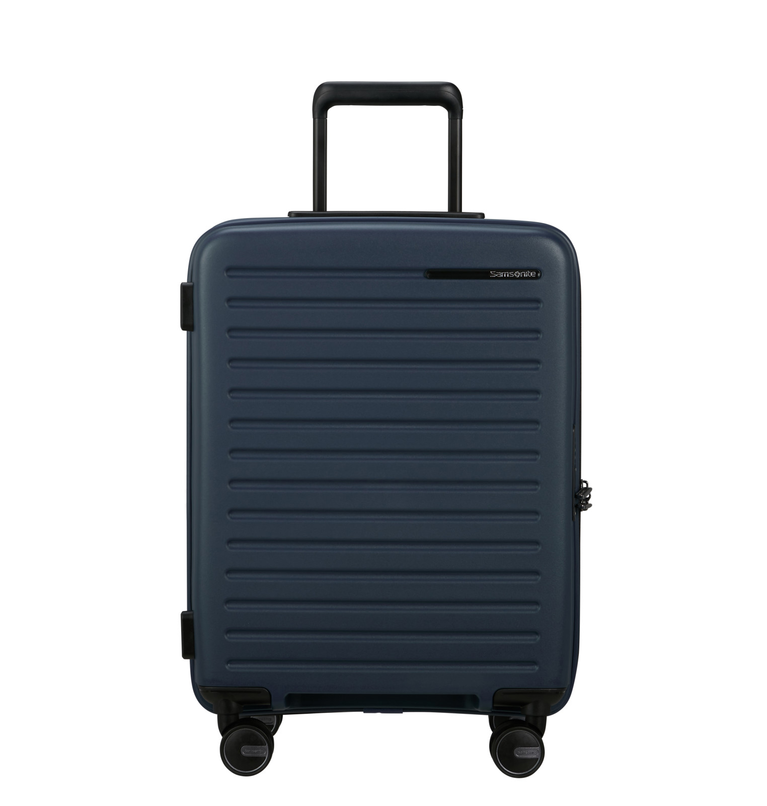 Restackd 4-wheel carry-on suitcase size S SAMSONITE Blue