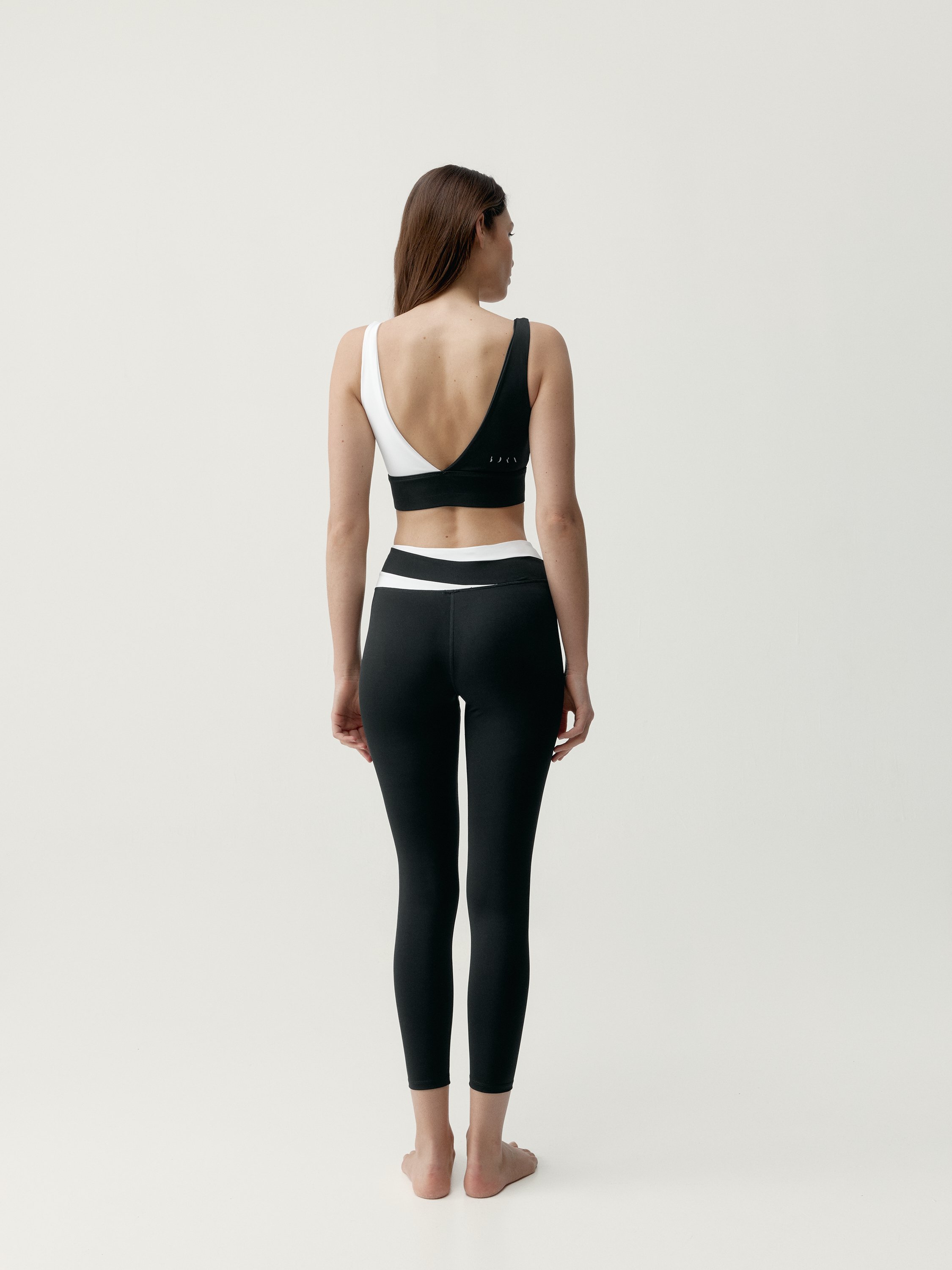 Legging de sport 7/8 performance kate BORN Noir