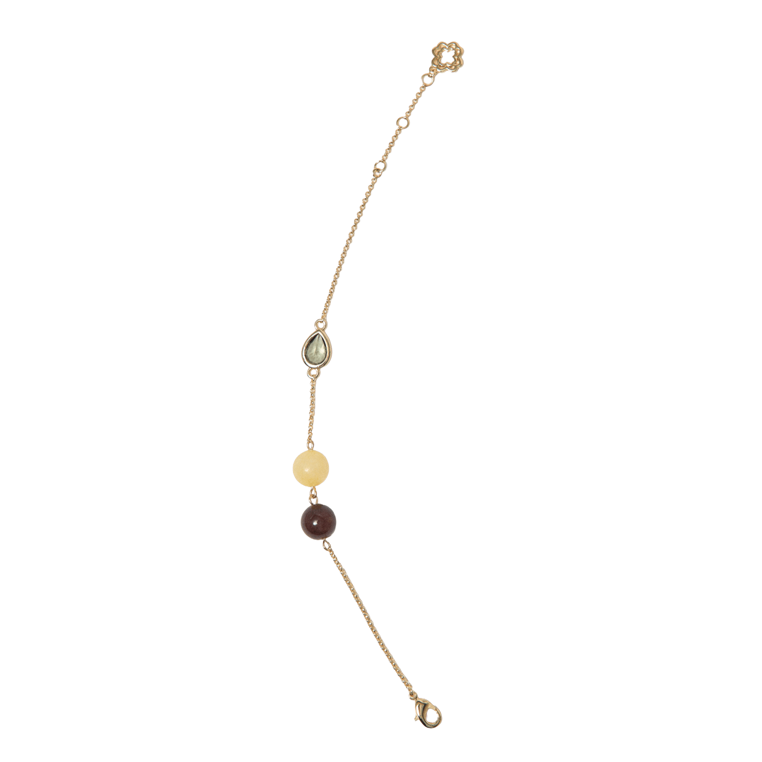 Atlantide brass bracelet MAJE Golden