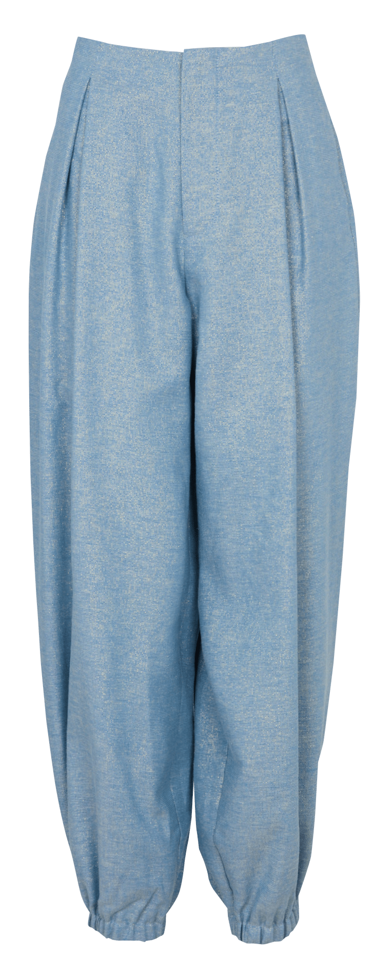 Wijde broek met pailletten IMPERIAL Blauw
