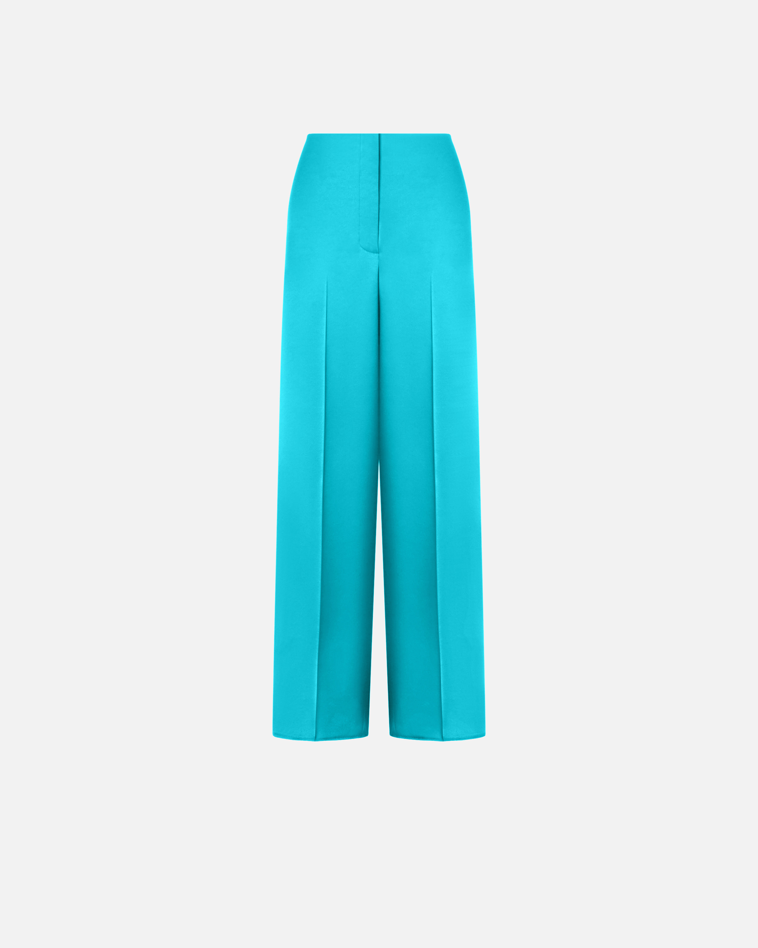 Pantalon en satin PINKO Vert