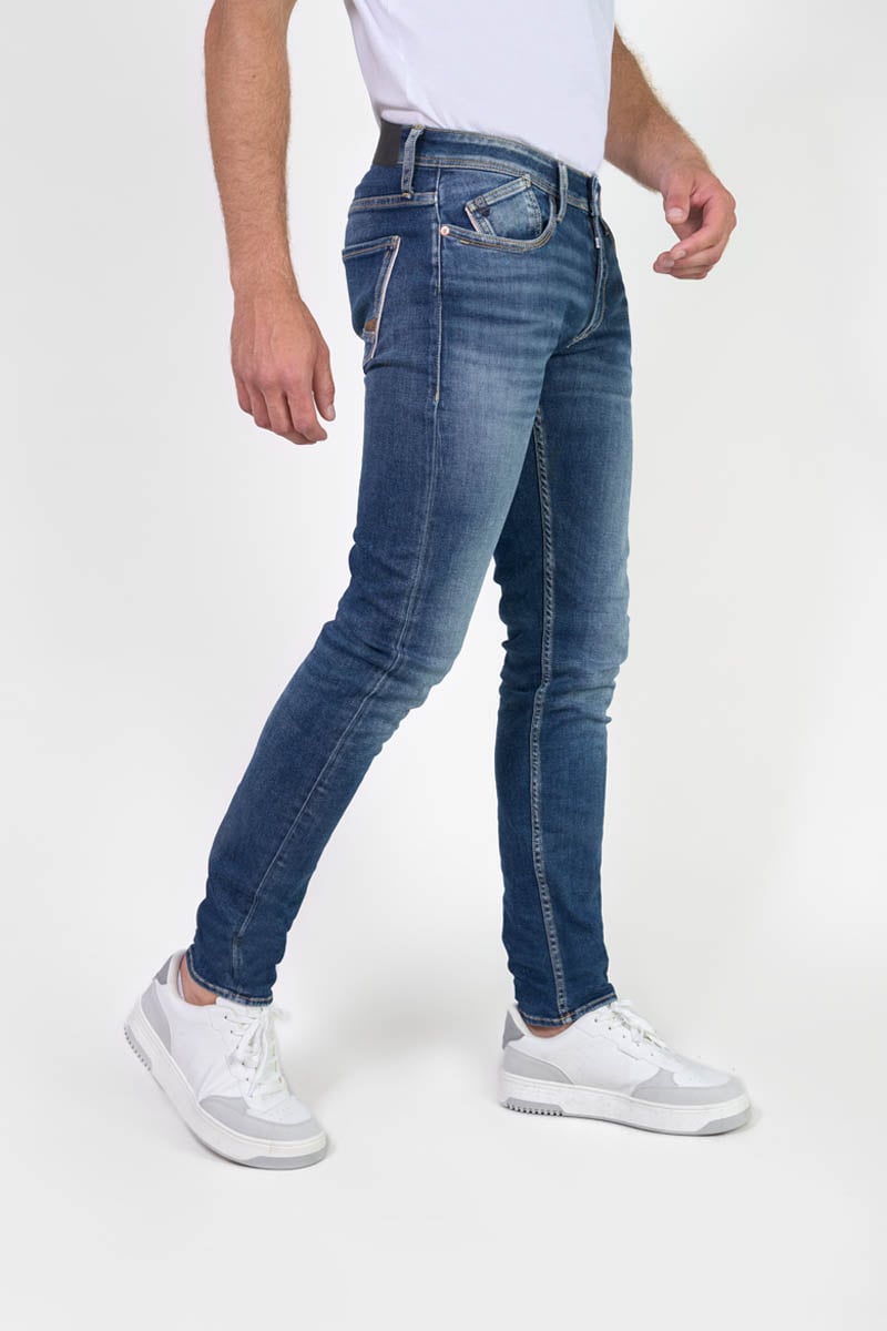 Slim blue jogg jeans 700/11, length 34 LE TEMPS DES CERISES Blue
