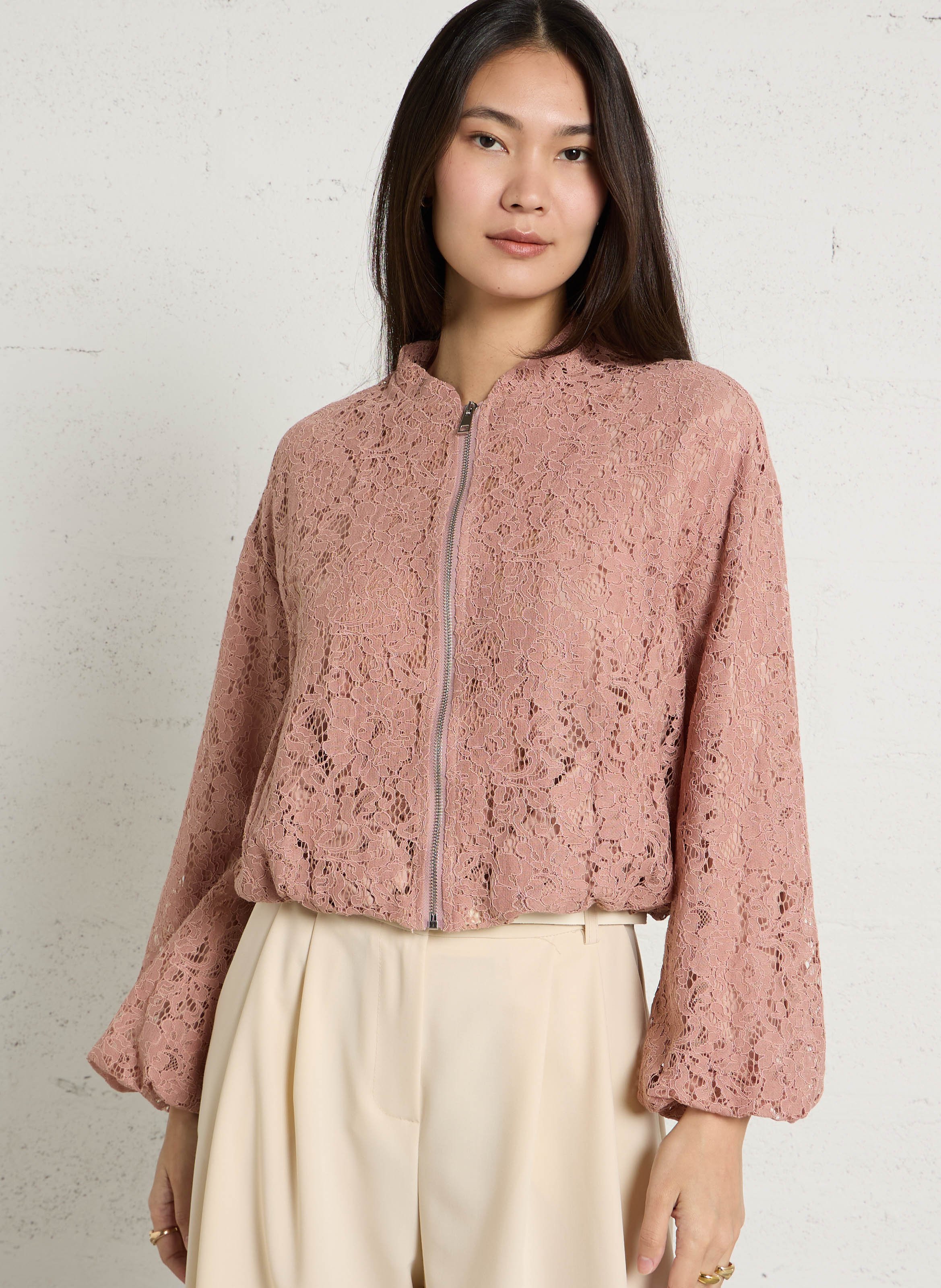 Jasje met opstaande kraag IMPERIAL Roze