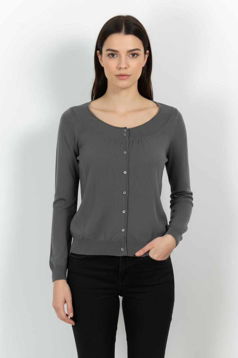 Cardigan COMPTOIR DES COTONNIERS - Seconde main Grey