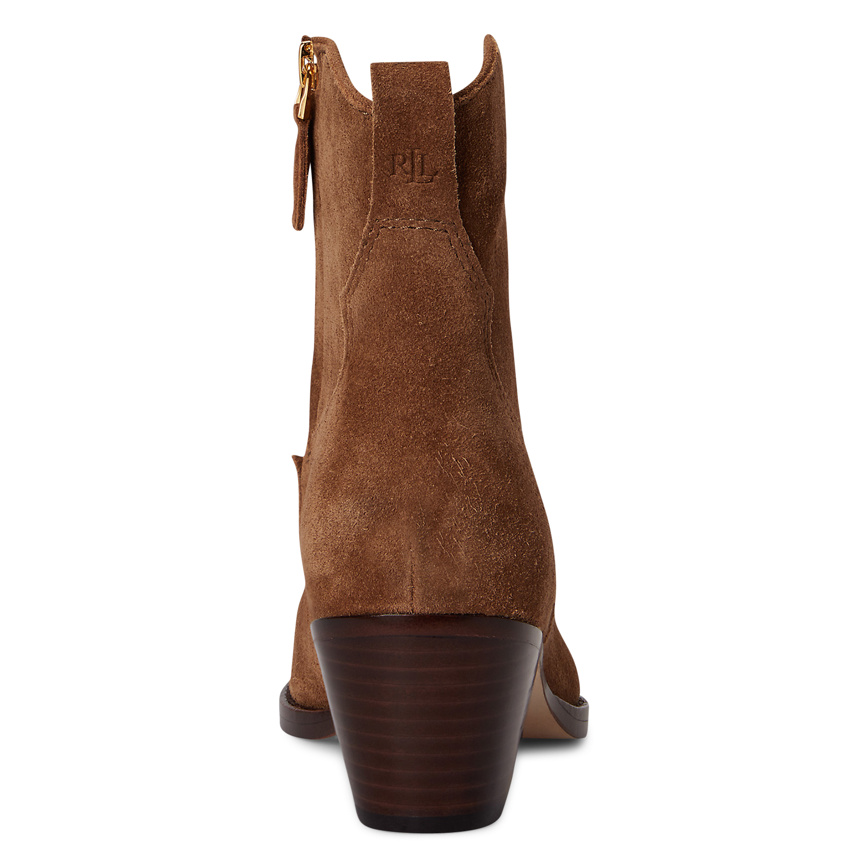 Stiefeletten aus Veloursleder LAUREN RALPH LAUREN Braun