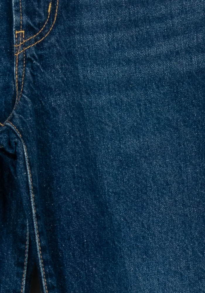 Cropped slim jeans with studs LEVI'S - Seconde main Blue