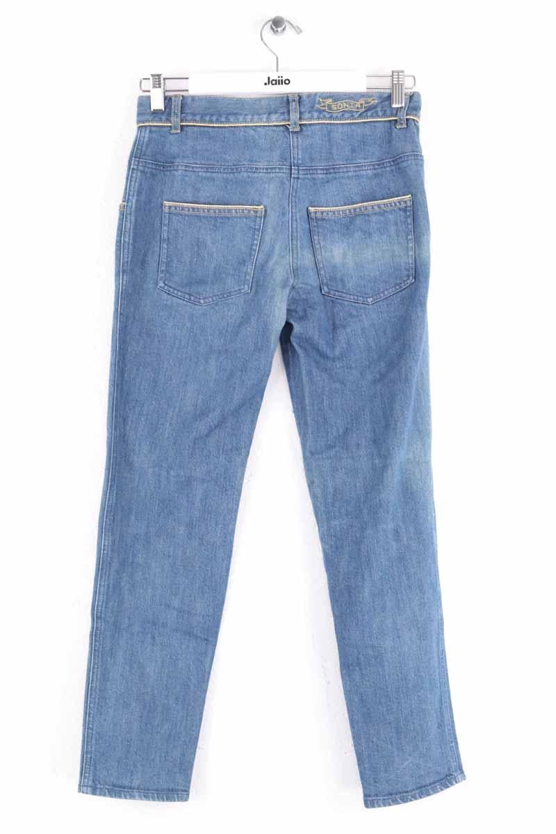 - Straight-leg jeans
- 5 pockets
- Straight cut
- Faded effect SONIA RYKIEL - Seconde Main Blue