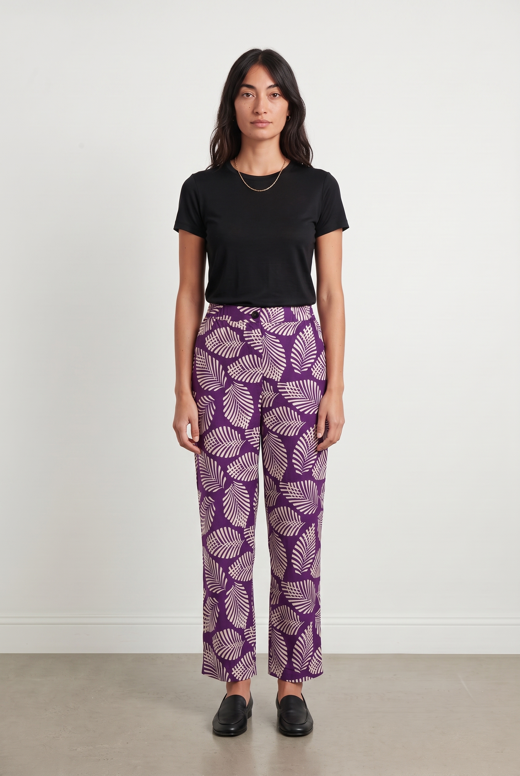 Pants CHLOE STORA - SECONDE MAIN Purple