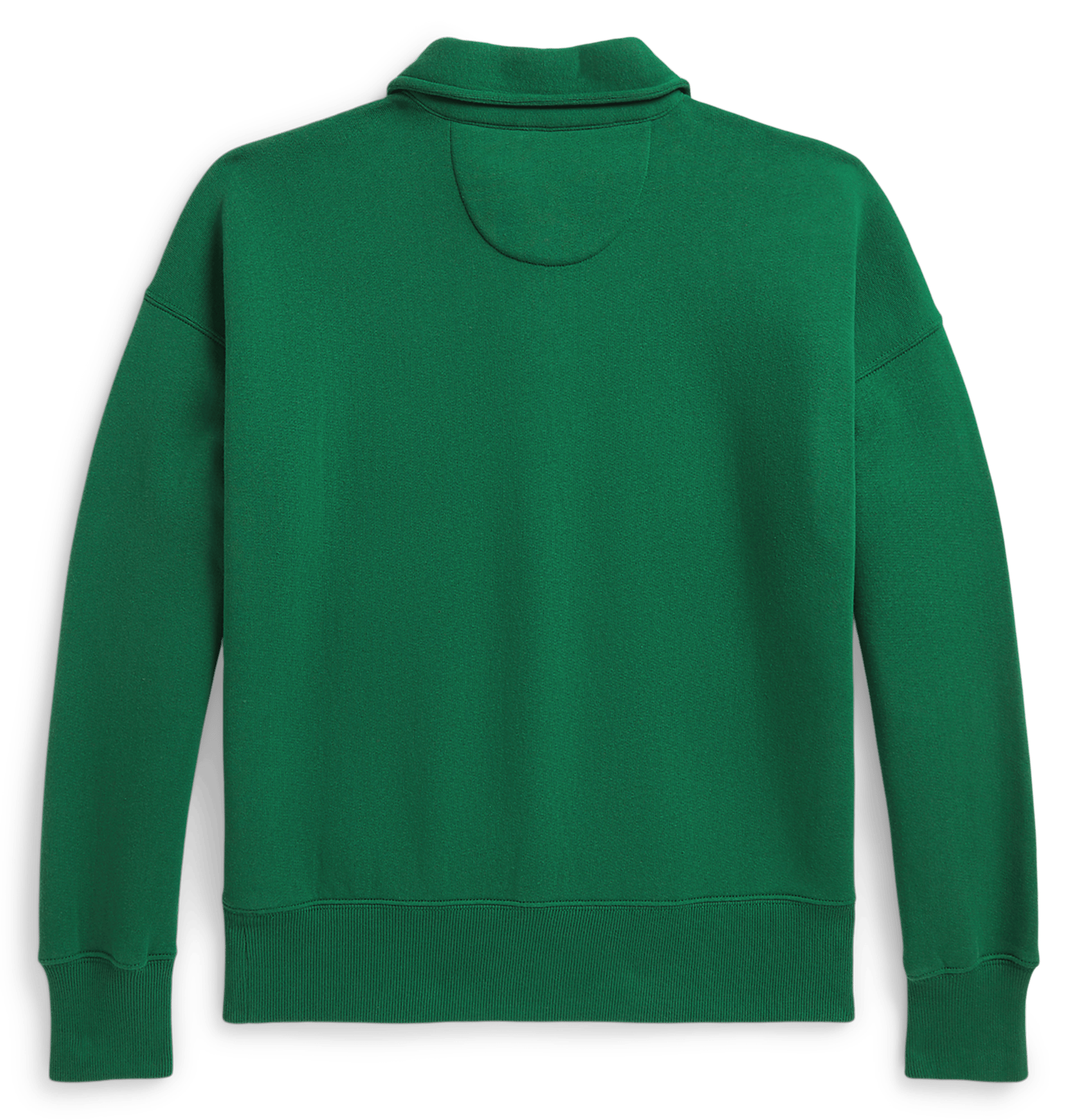Sweat oversize col montant en coton mélangé POLO RALPH LAUREN Vert