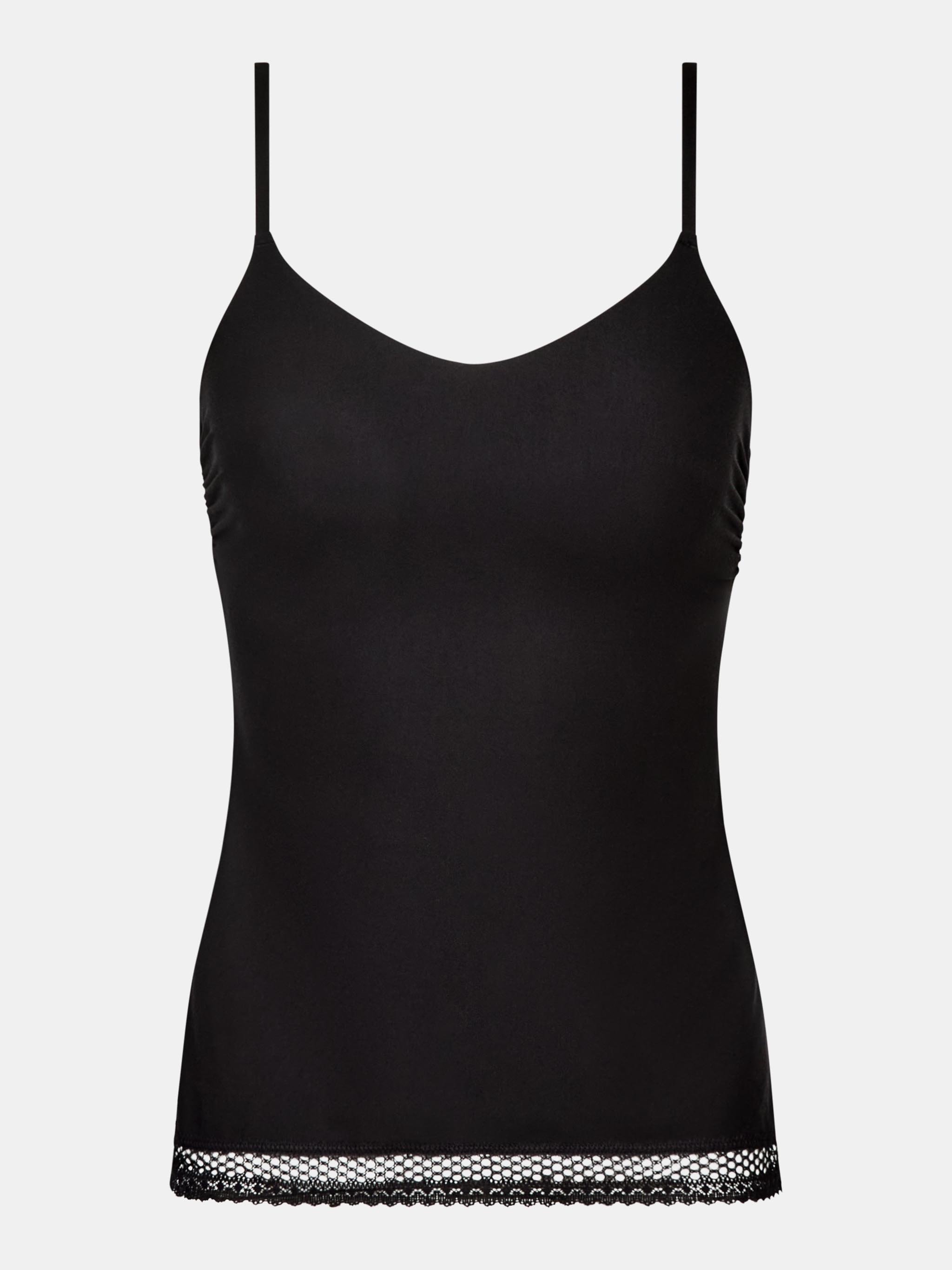 Lace shell camisole CHANTELLE Black