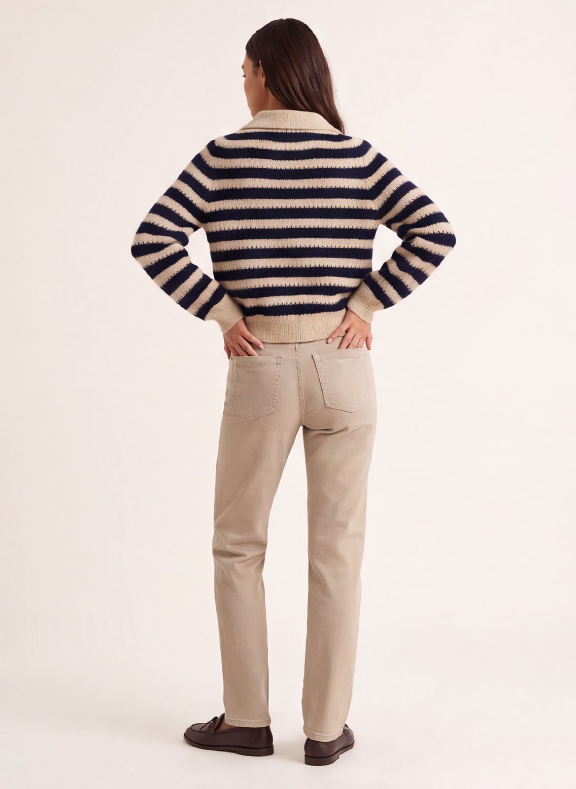 Slimfit-Jeans aus Baumwoll-Mix KOOKAI Beige