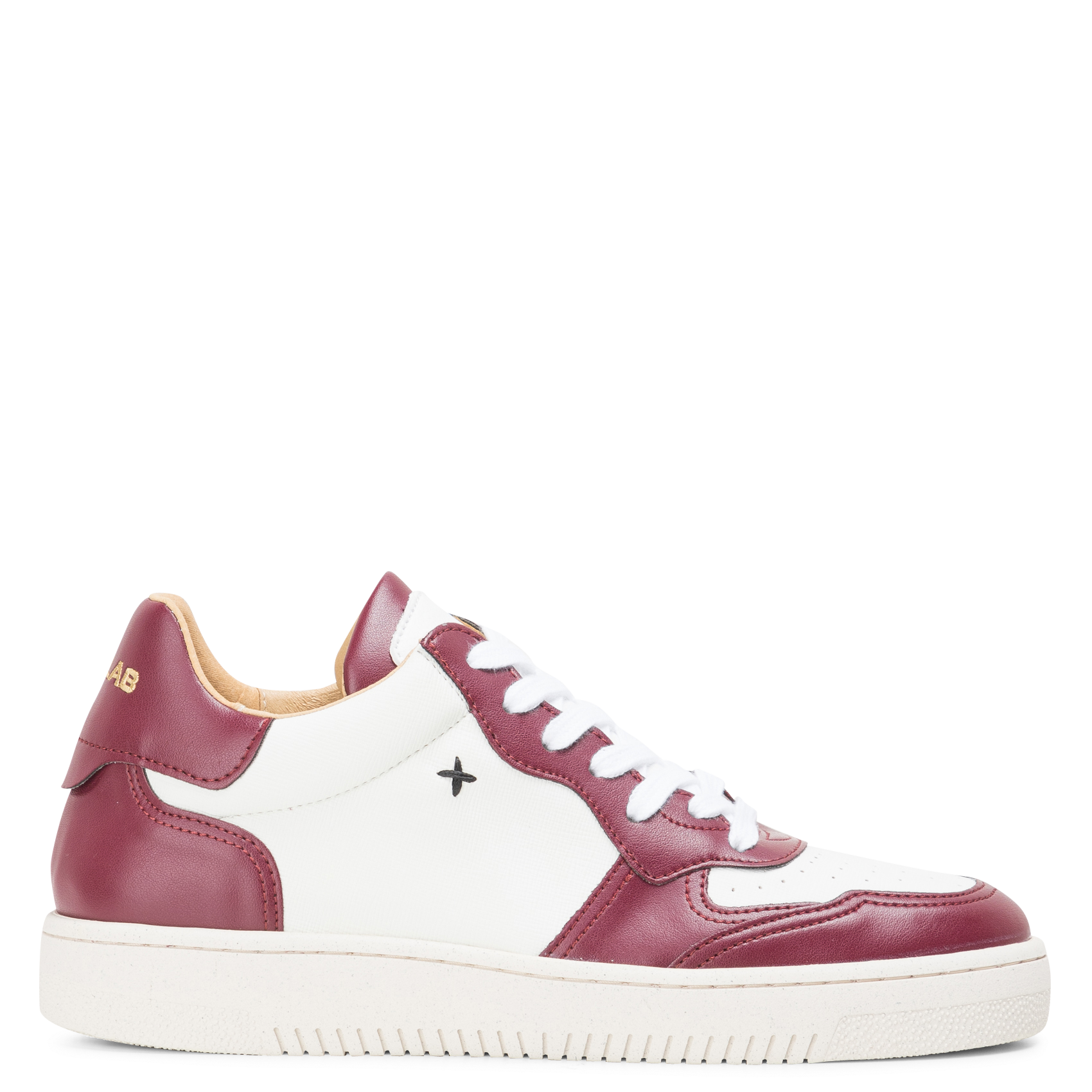 Baskets basses en cuir NEWLAB Blanc