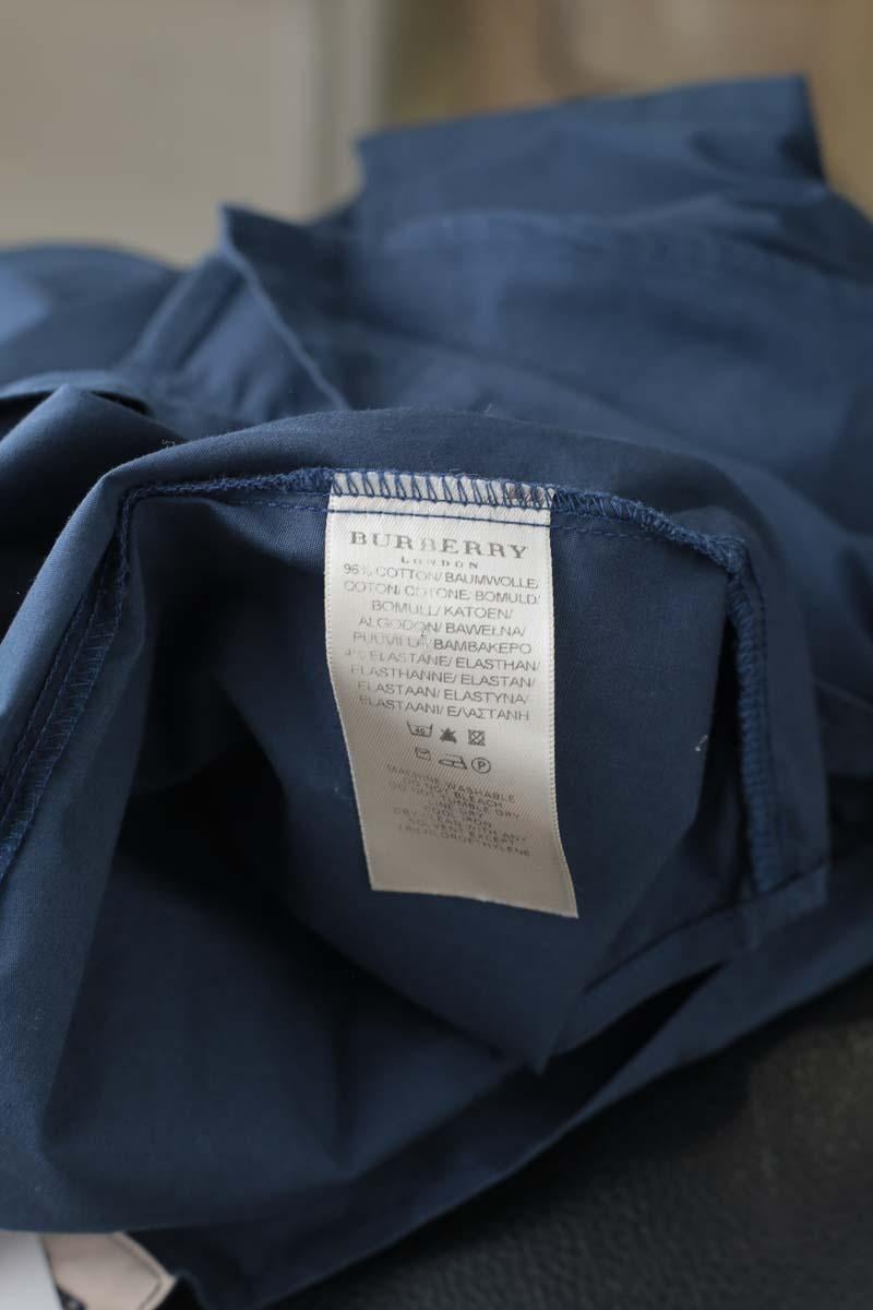 Chemise burberry online bleu