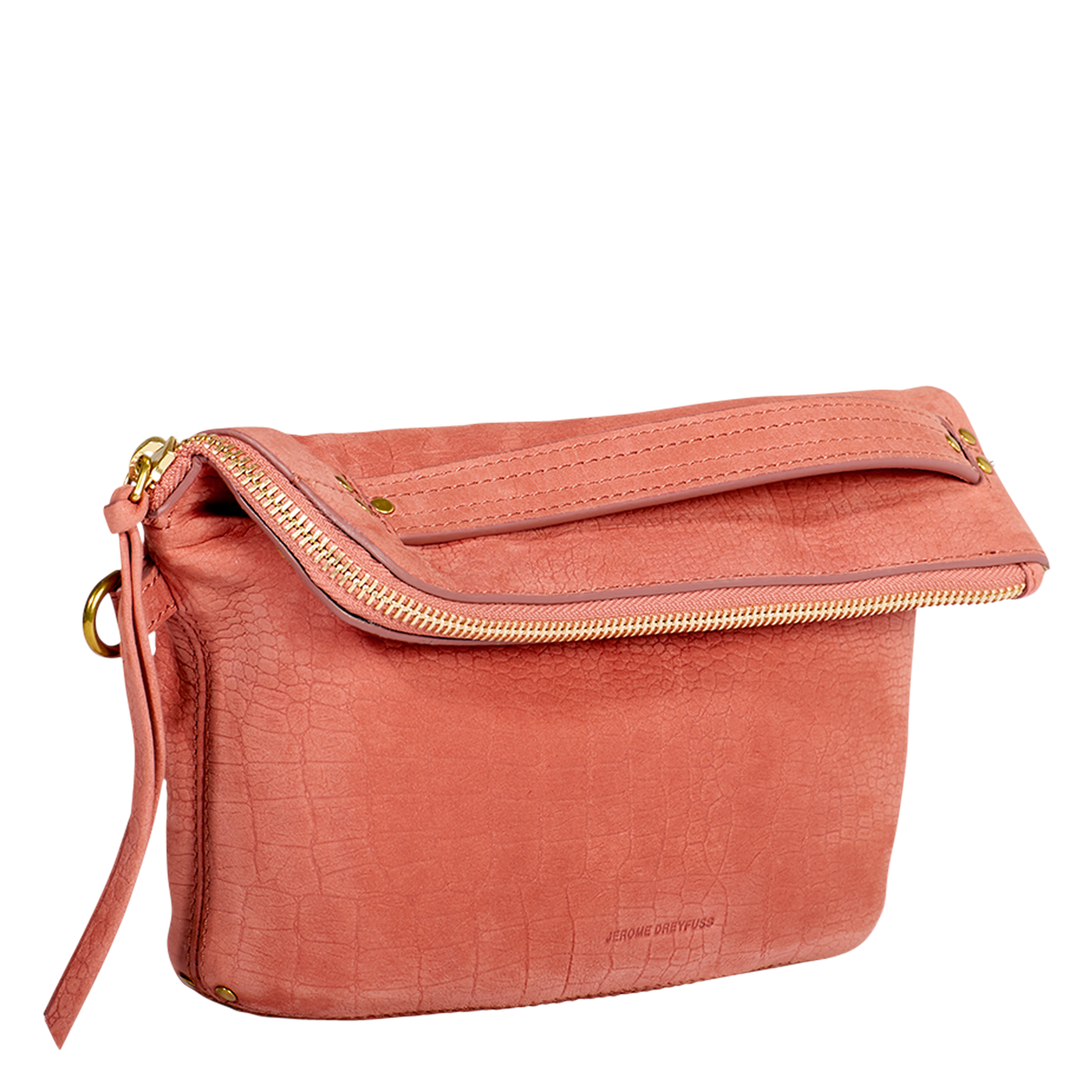 Leather bag JEROME DREYFUSS Orange