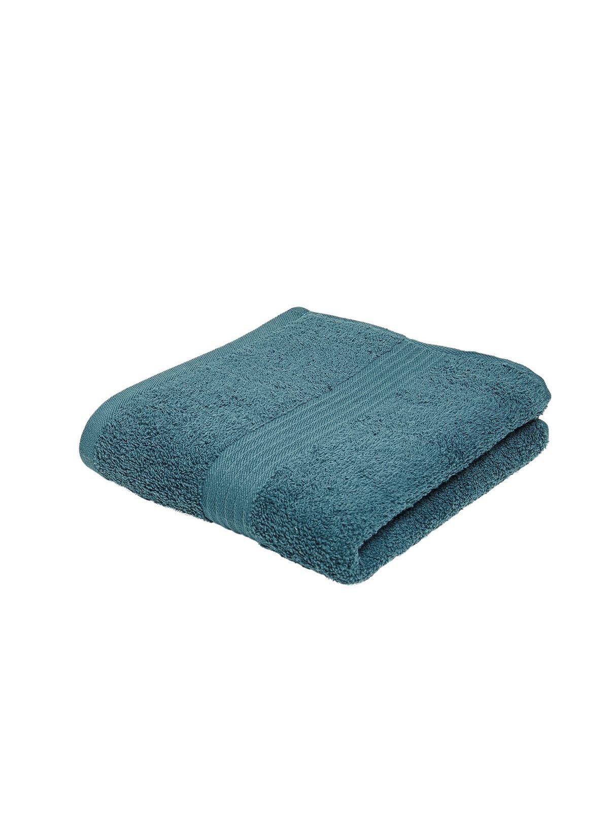 Solid color cotton bath towel TODAY LINGE DE MAISON Blue